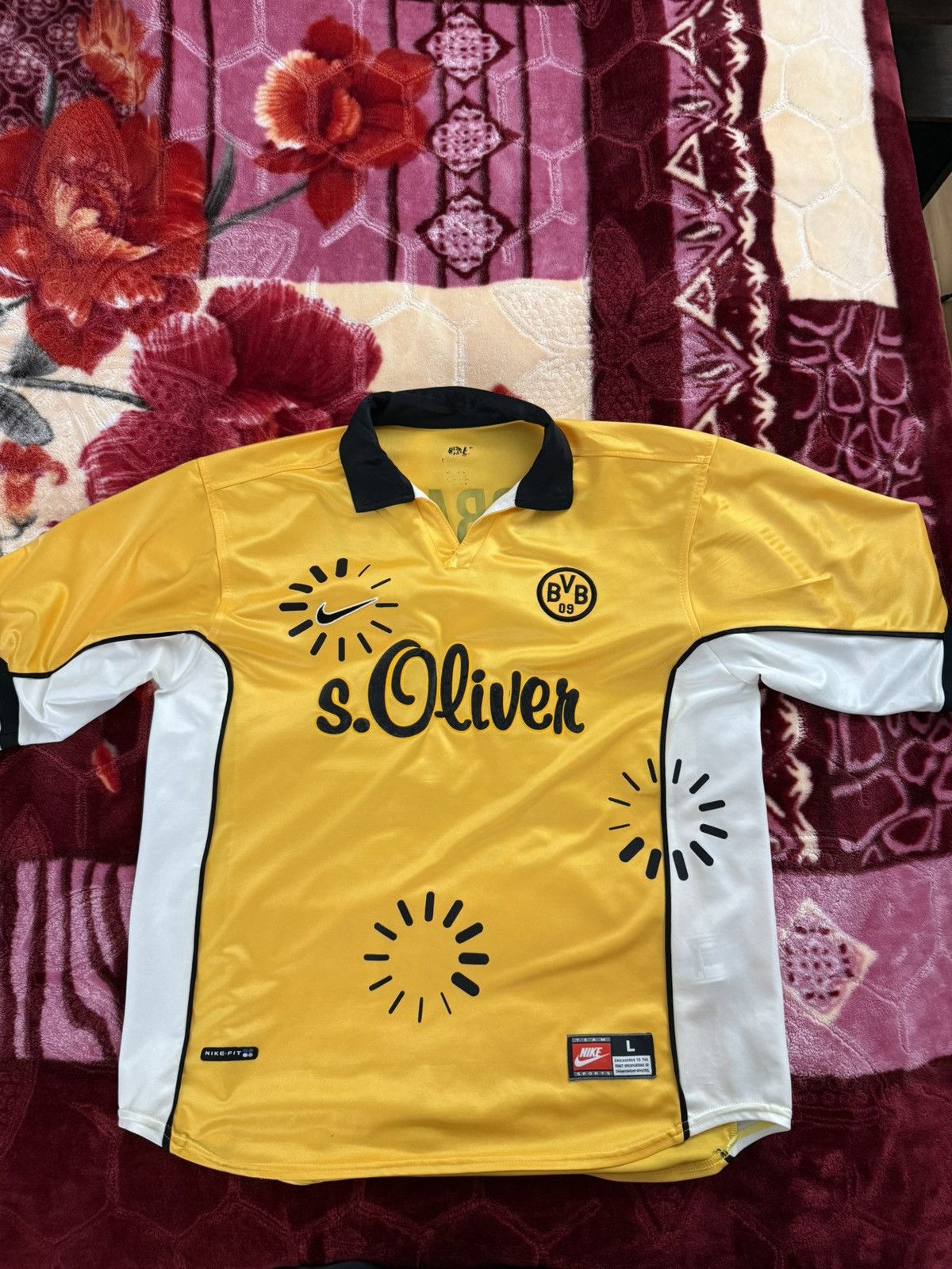 Other Artificial Fever Vintage Borussia Dortmund Jersey (1990s) L Size US L / EU 52-54 / 3 - 1 Thumbnail