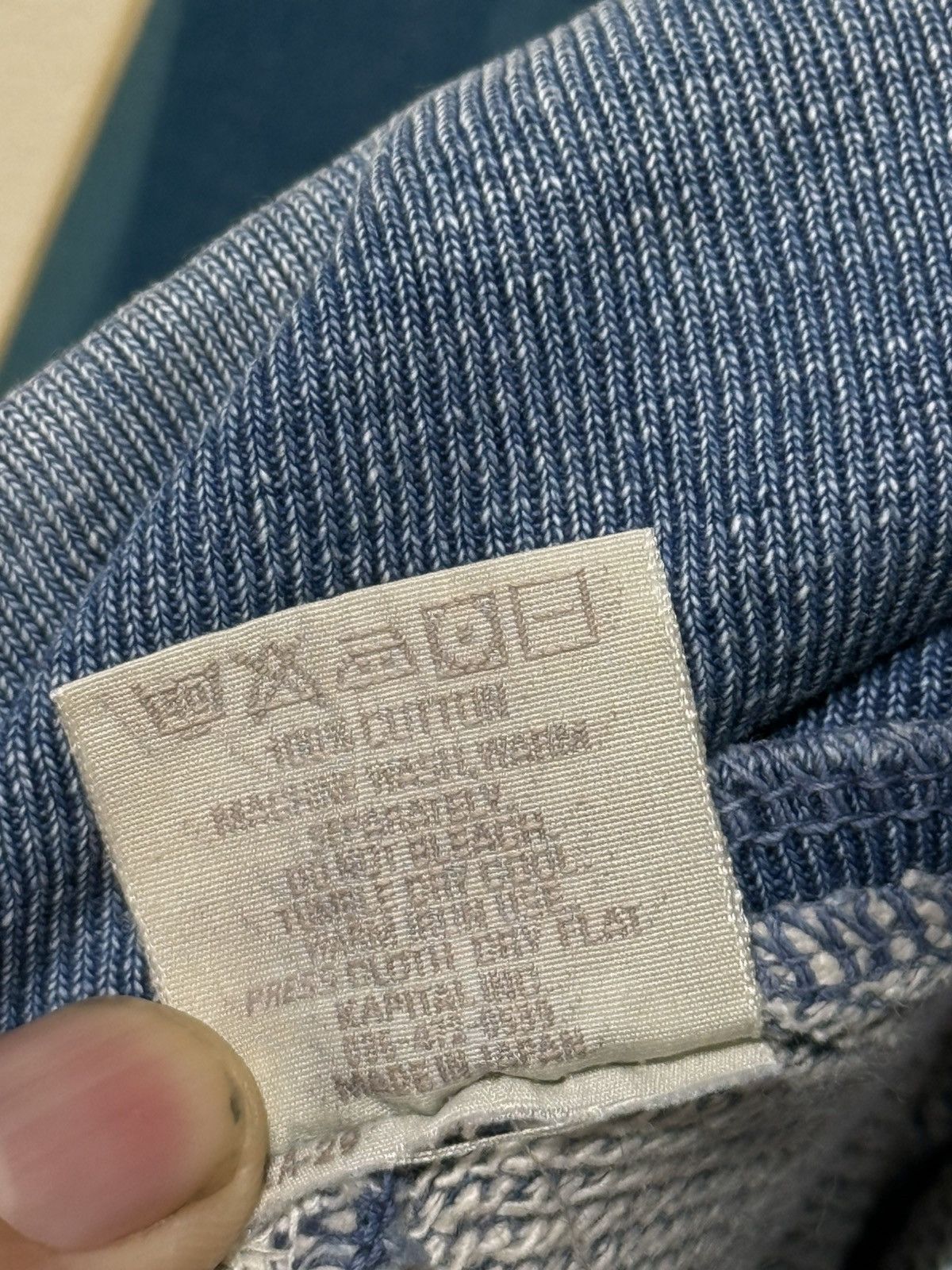 Kapital KAPITAL Vintage Indigo Cargo Sweatpants Japan Size US 34 / EU 50 - 11 Thumbnail