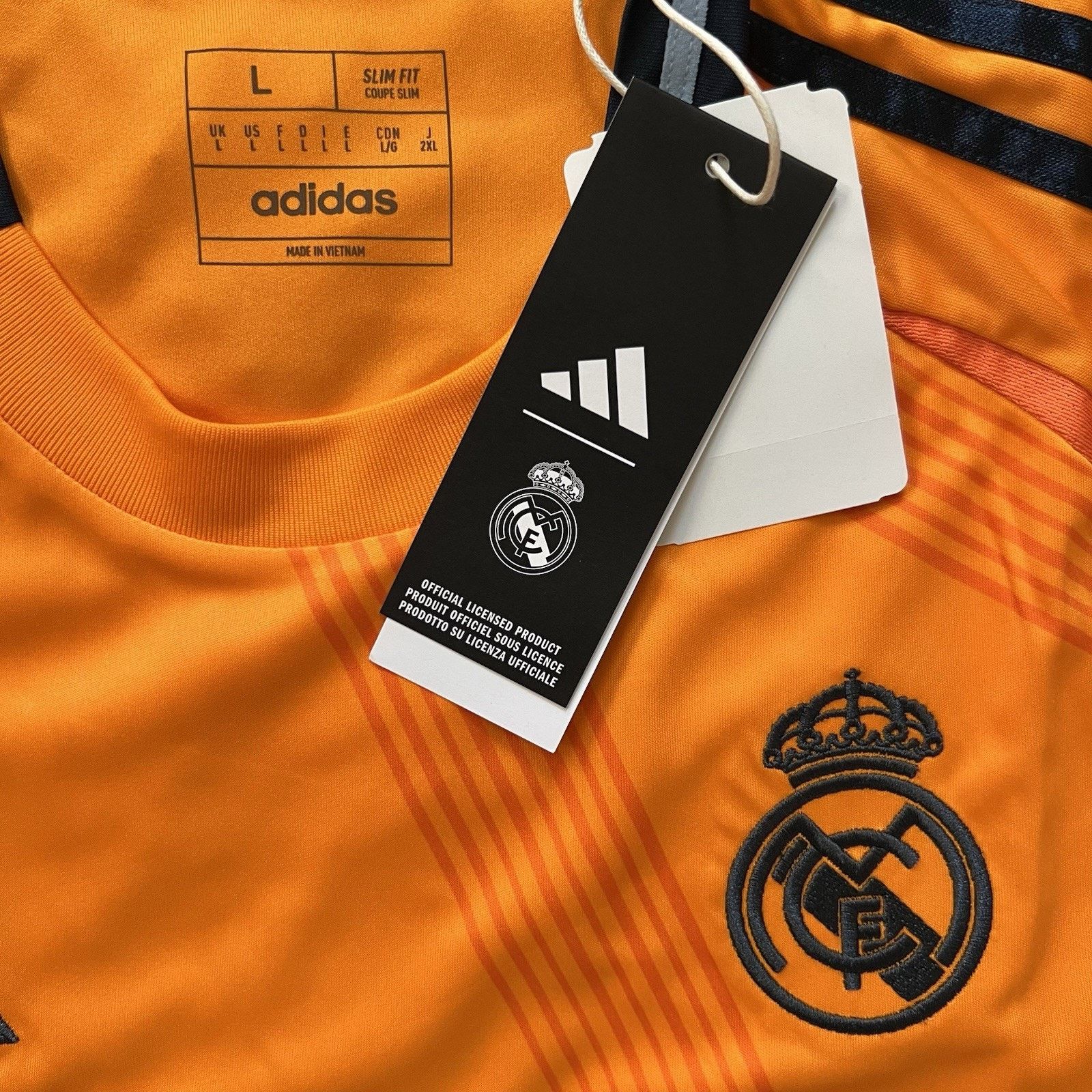 Adidas Adidas 2024/25 Real Madrid Away Soccer Jersey Large Size US L / EU 52-54 / 3 - 4 Thumbnail