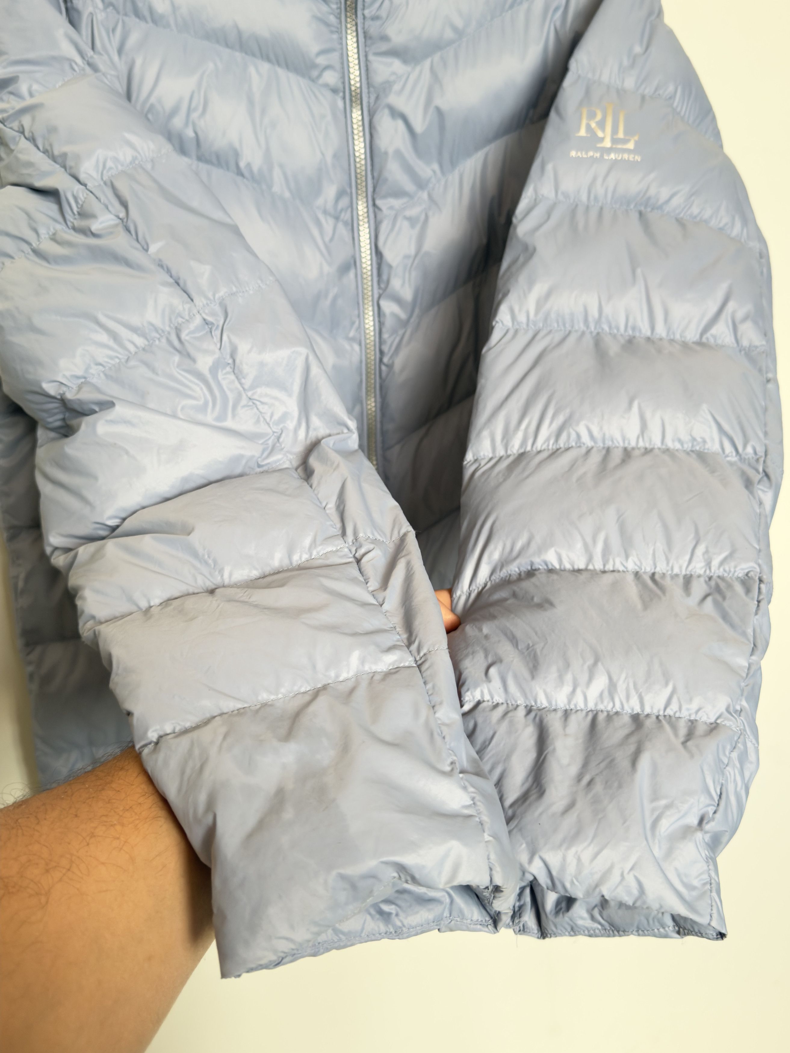Ralph Lauren 🔥 light blue puffer jacket size xl polo RLL Ralph Lauren Size XL / US 12-14 / IT 48-50 - 8 Thumbnail