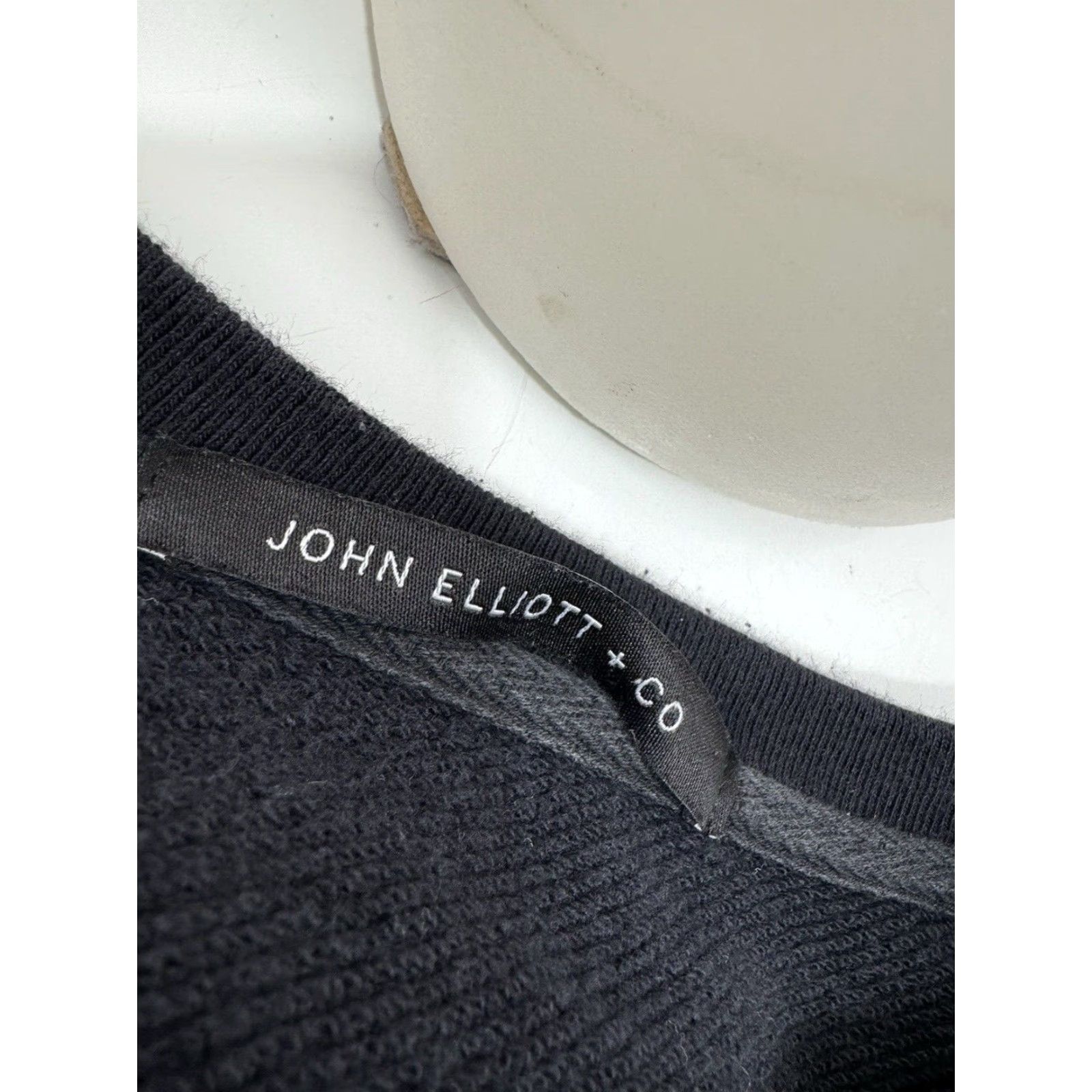 John Elliott JOHN ELLIOT + CO Mens Sweater Zipper Pullover Black M Size 3 / Medium Size US M / EU 48-50 / 2 - 4 Thumbnail