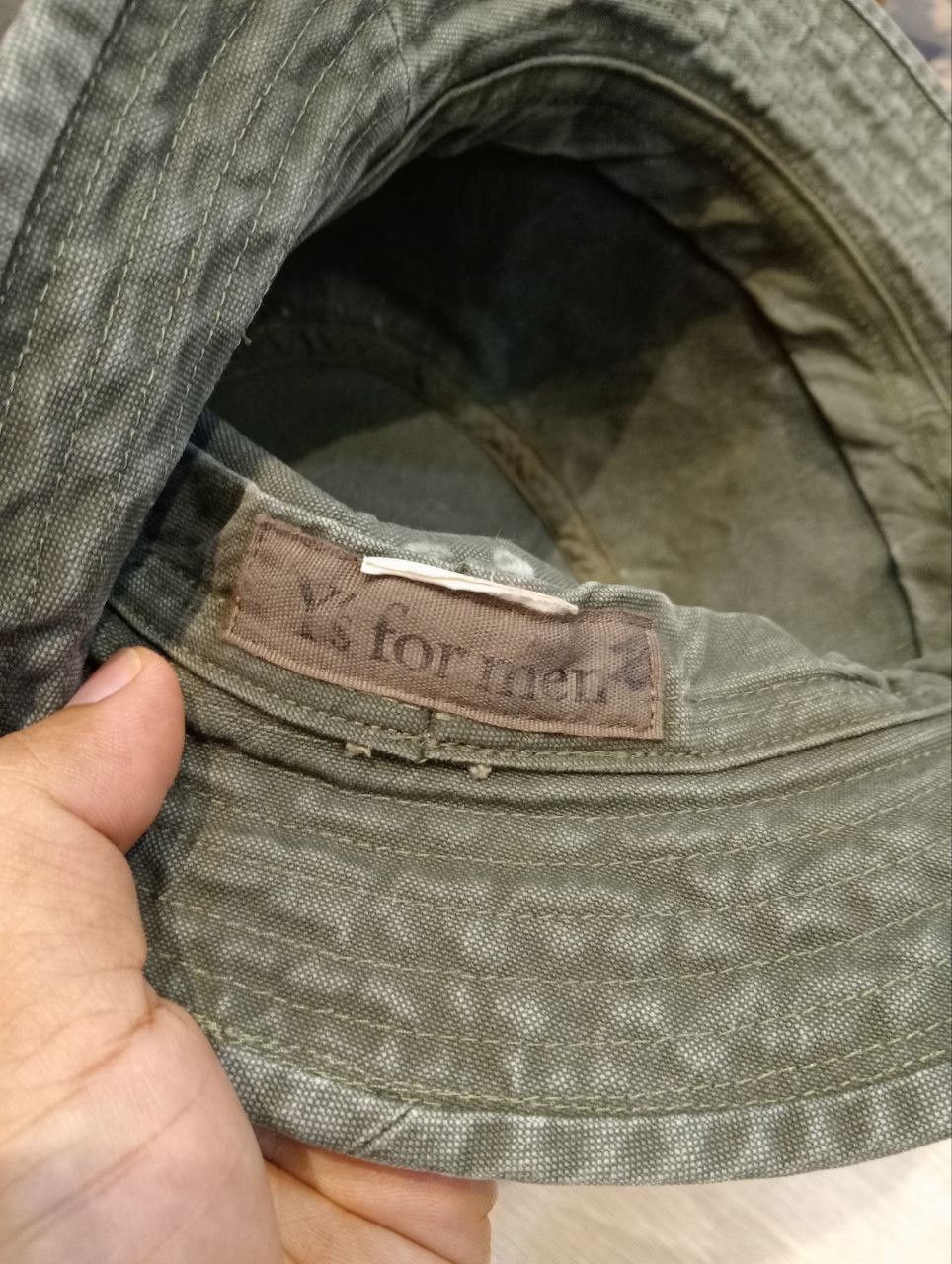 Yohji Yamamoto RARE Y's YOHJI YAMAMOTO DENIM BUCKET HAT Size ONE SIZE - 9 Thumbnail