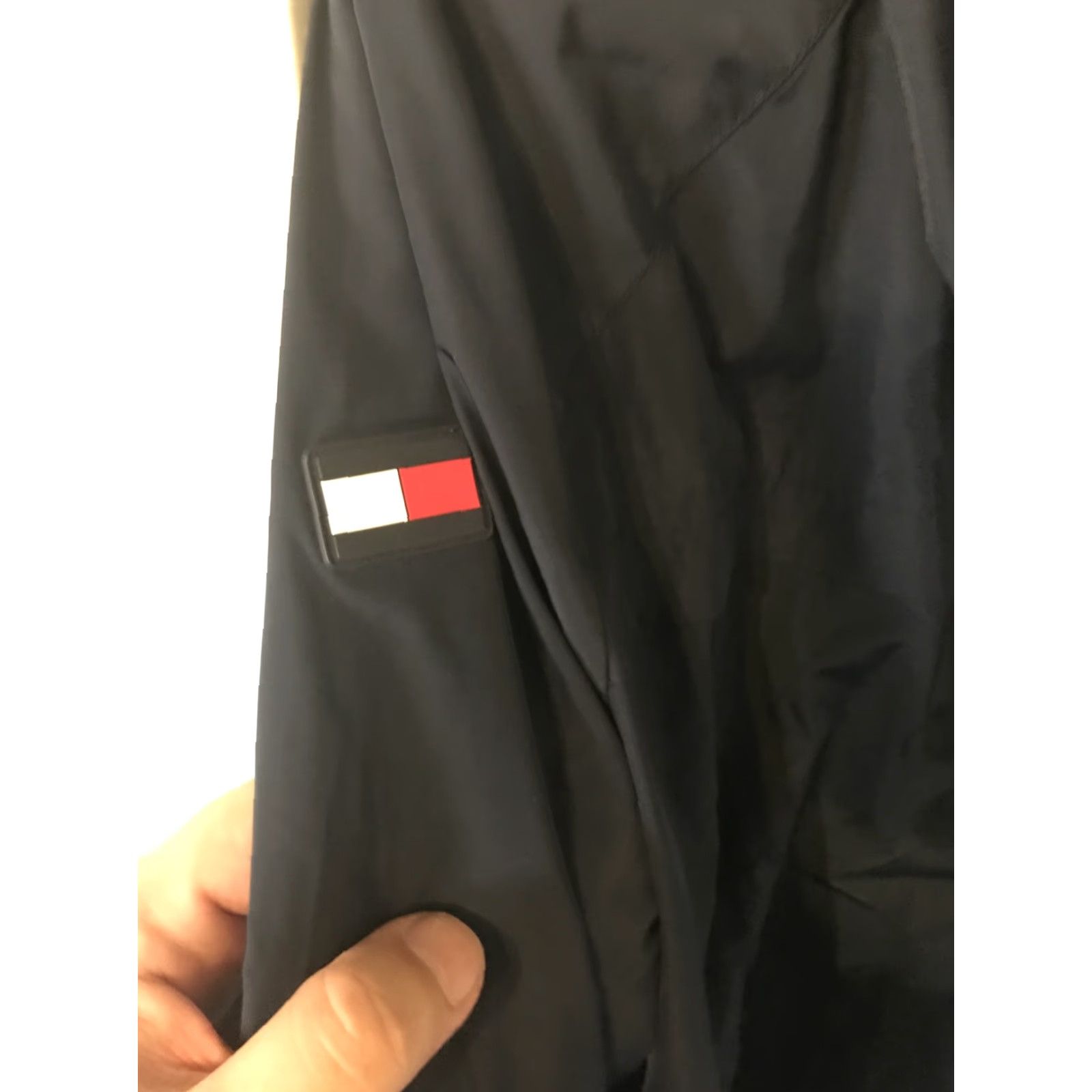 Tommy Hilfiger Tommy Hilfiger Jacket Mens L Navy Full Zip Hooded Windbreaker Rain Jacket Size US L / EU 52-54 / 3 - 4 Thumbnail