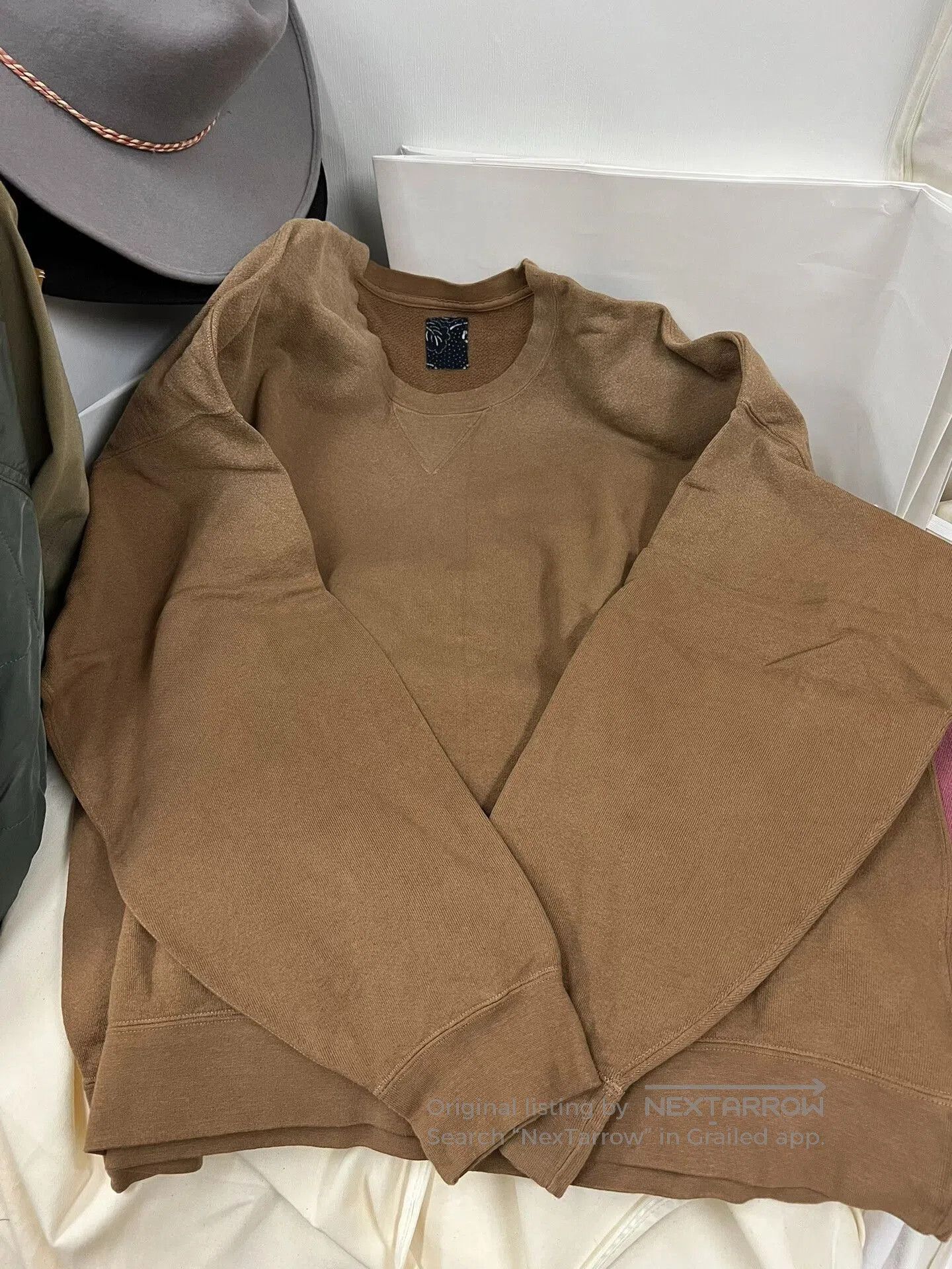 Visvim Visvim Jumbo SB Sweatshirt in Brown. Size US XXL / EU 58 / 5 - 1 Thumbnail