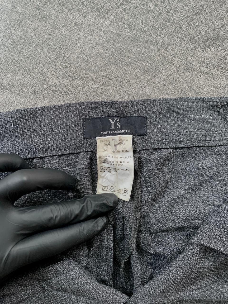 Yohji Yamamoto FREE TAX! Y's Slim Wool Trousers Size US 28 / EU 44 - 8 Thumbnail