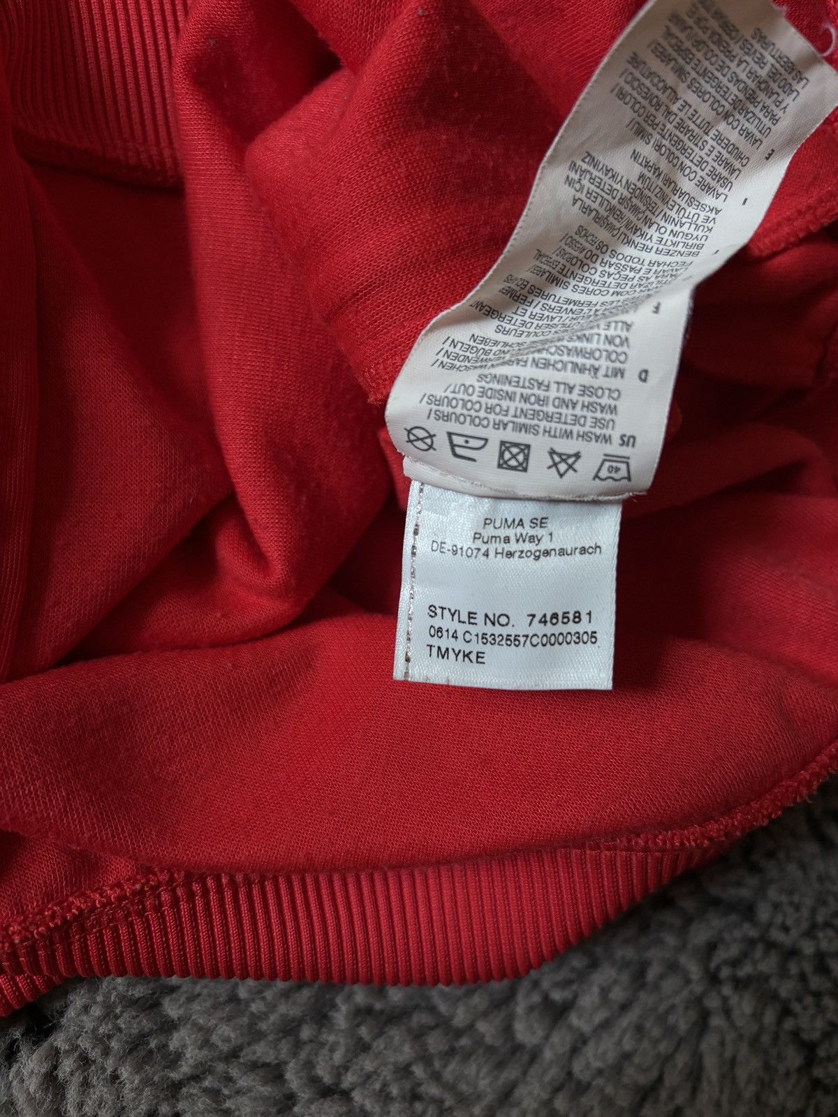Puma × Vintage Puma Arsenal Vintage Soccer Red Track Top Size US XL / EU 56 / 4 - 8 Thumbnail