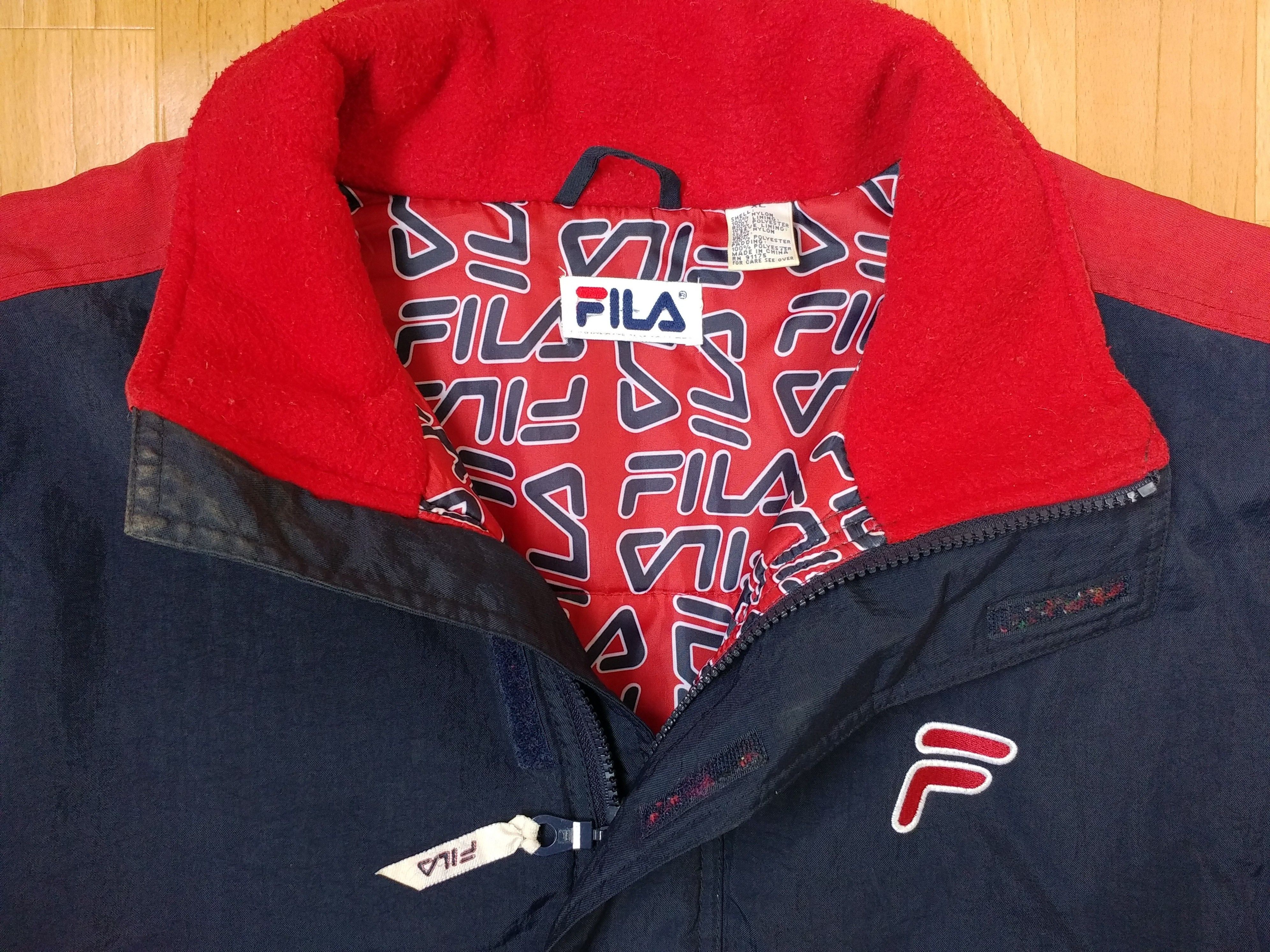 Fila FILA jacket, vintage, 90s hip hop windbreaker skater Y2K XL Size US XL / EU 56 / 4 - 11 Thumbnail