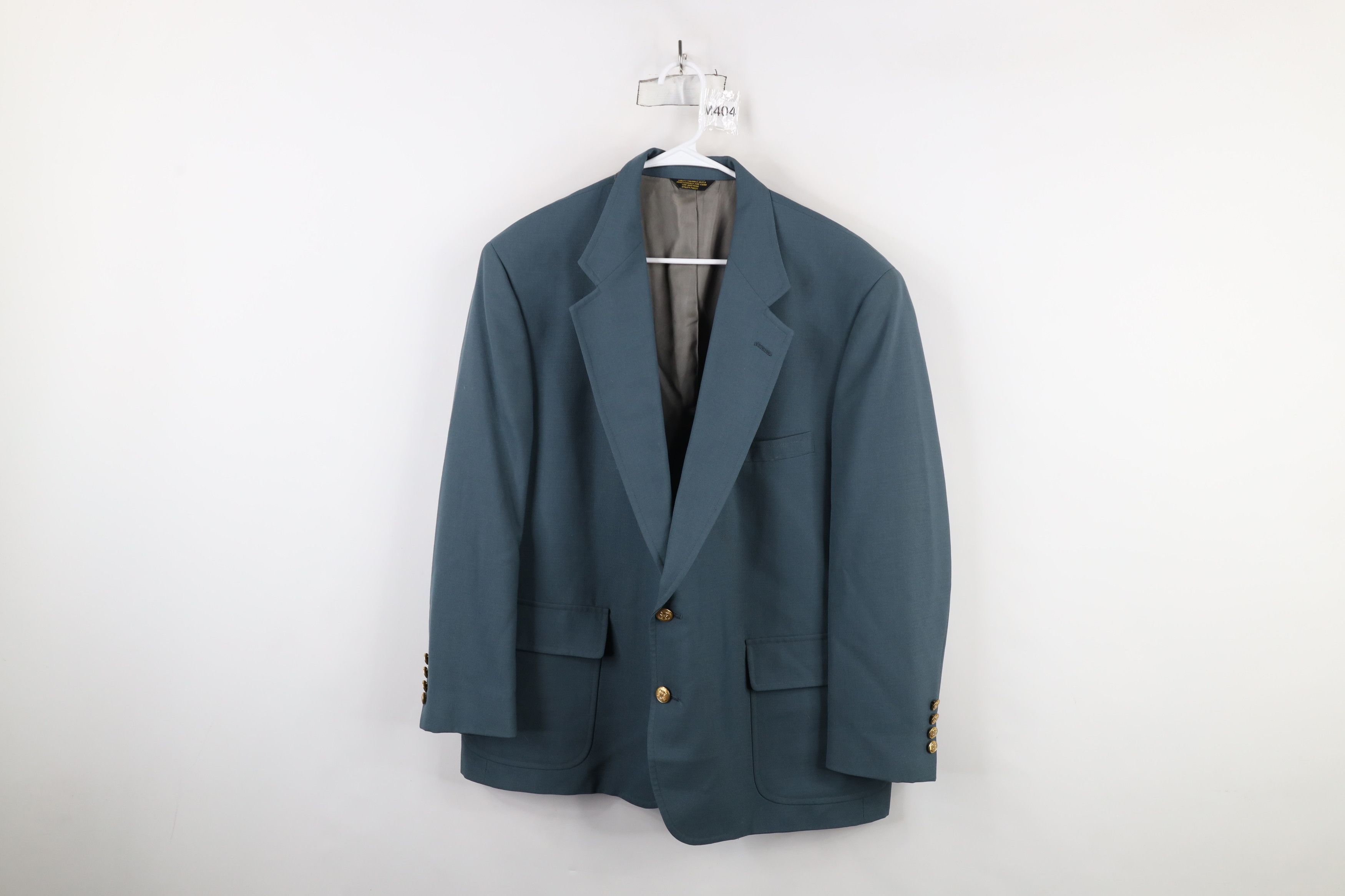 Vintage Vintage 90s Palm Beach Button Suit Coat Jacket Blazer USA Size US XXL / EU 58 / 5 - 1 Thumbnail