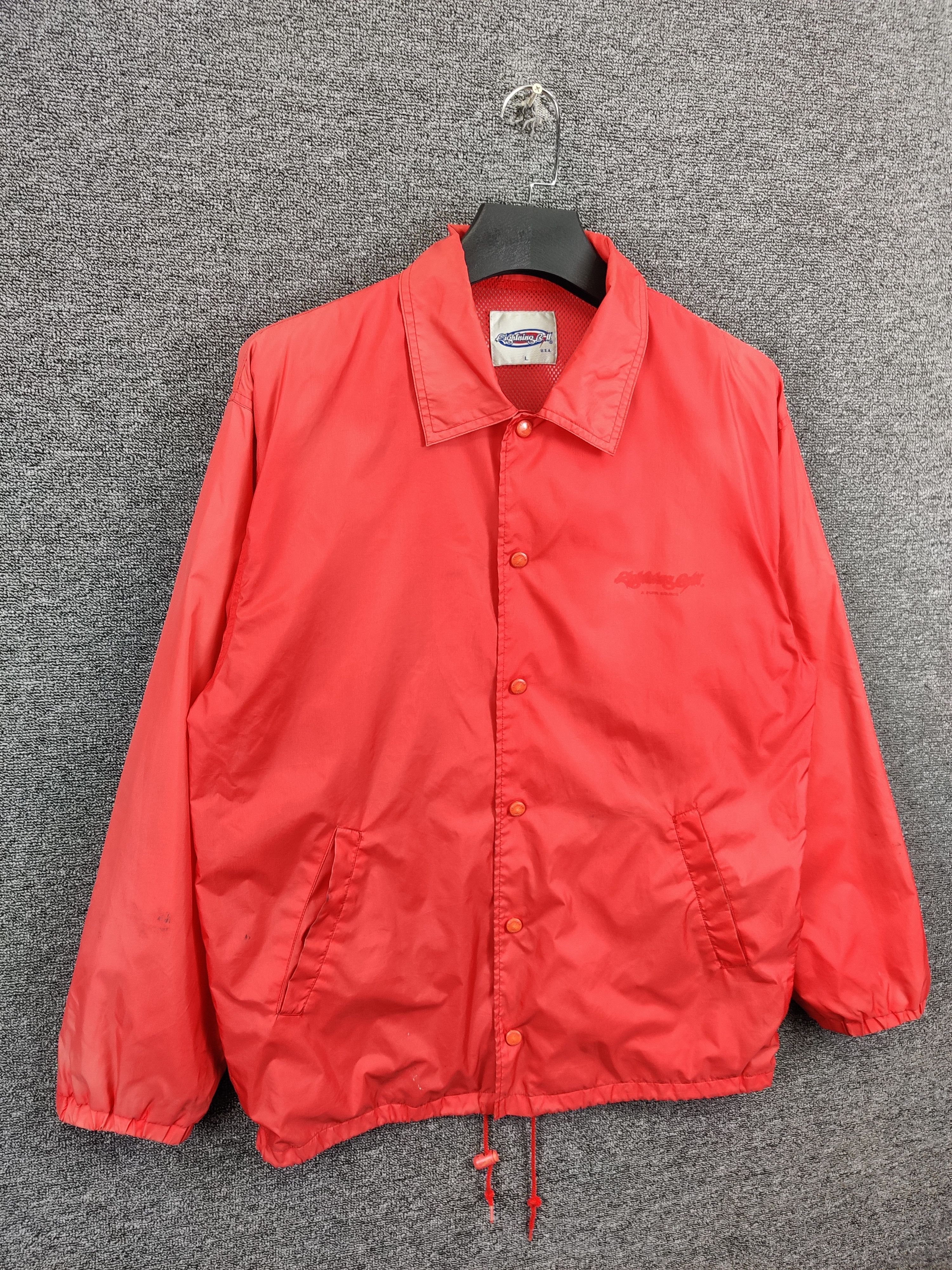 Lightning Bolt Vintage 90s Lightning Bolt Coach Jacket Size US L / EU 52-54 / 3 - 5 Thumbnail