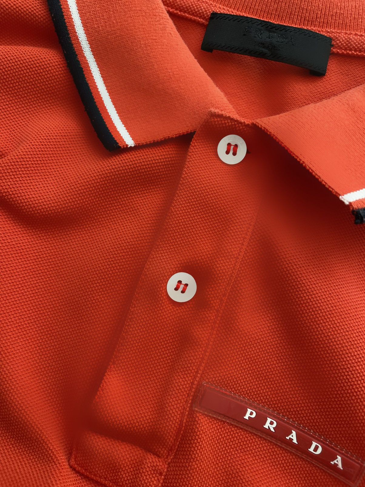 Prada Prada Vintage polo Size US L / EU 52-54 / 3 - 6 Thumbnail