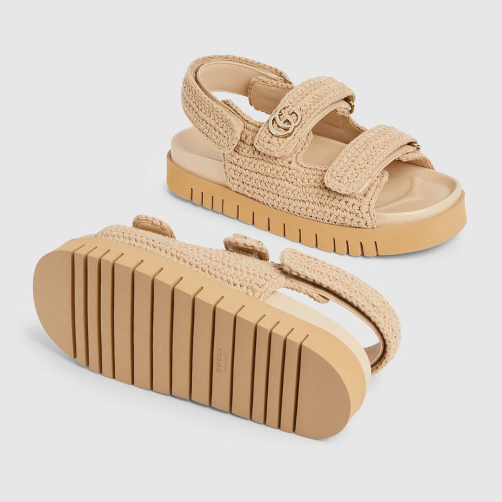 Gucci Gucci Double G Sandals Size ONE SIZE - 4 Thumbnail