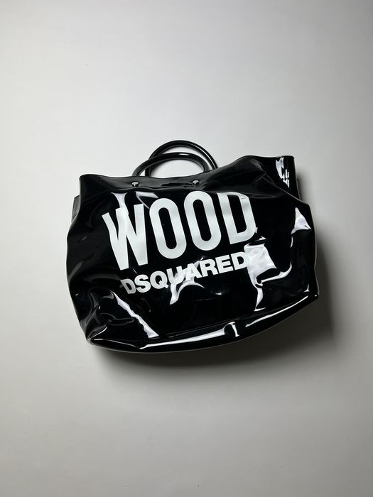 Dsquared cheap wood bag