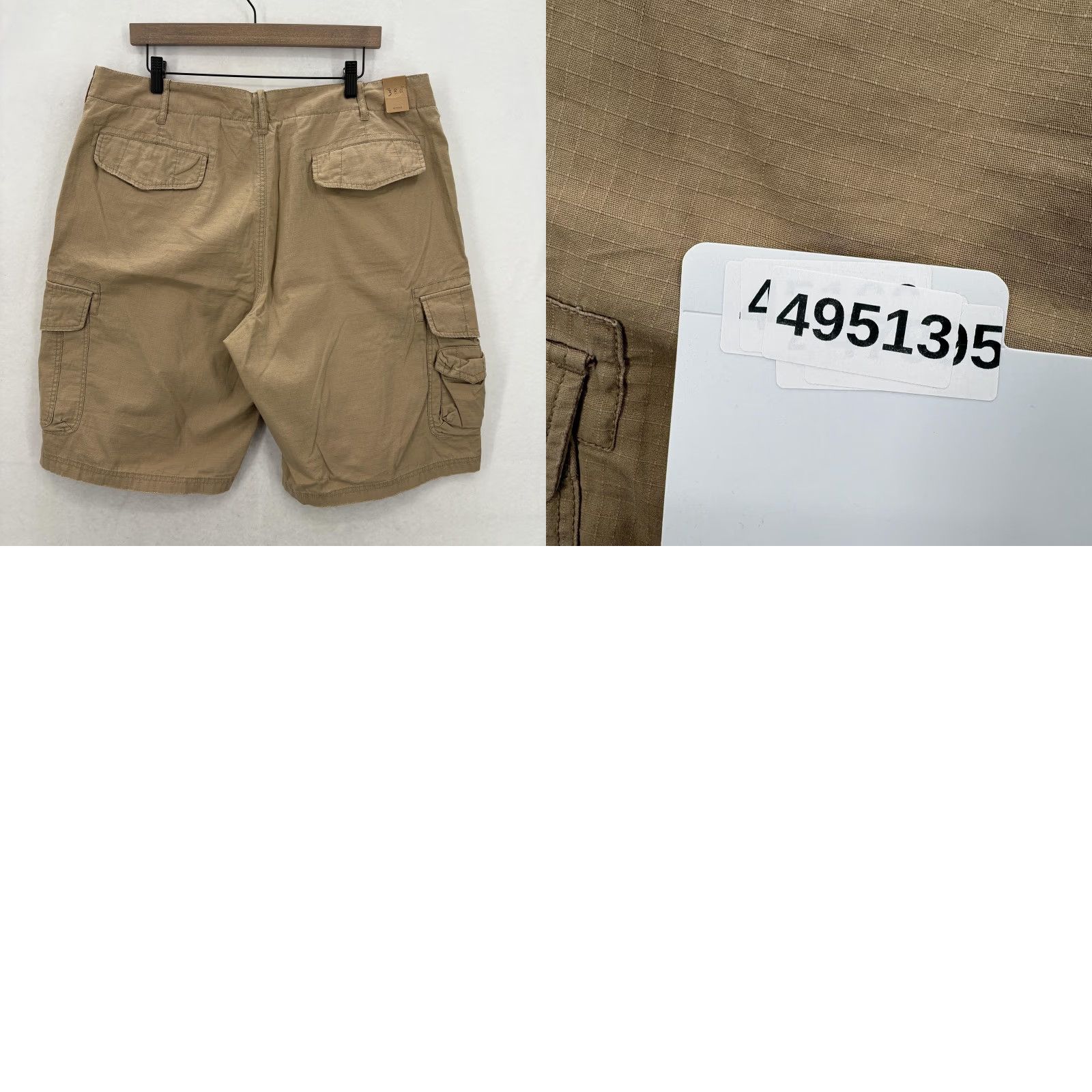J.Crew J.Crew Cargo Shorts Mens 38 Beige Ripstop Cotton 11 Inseam Utility Hiking NWT Size US 38 / EU 54 - 9 Thumbnail
