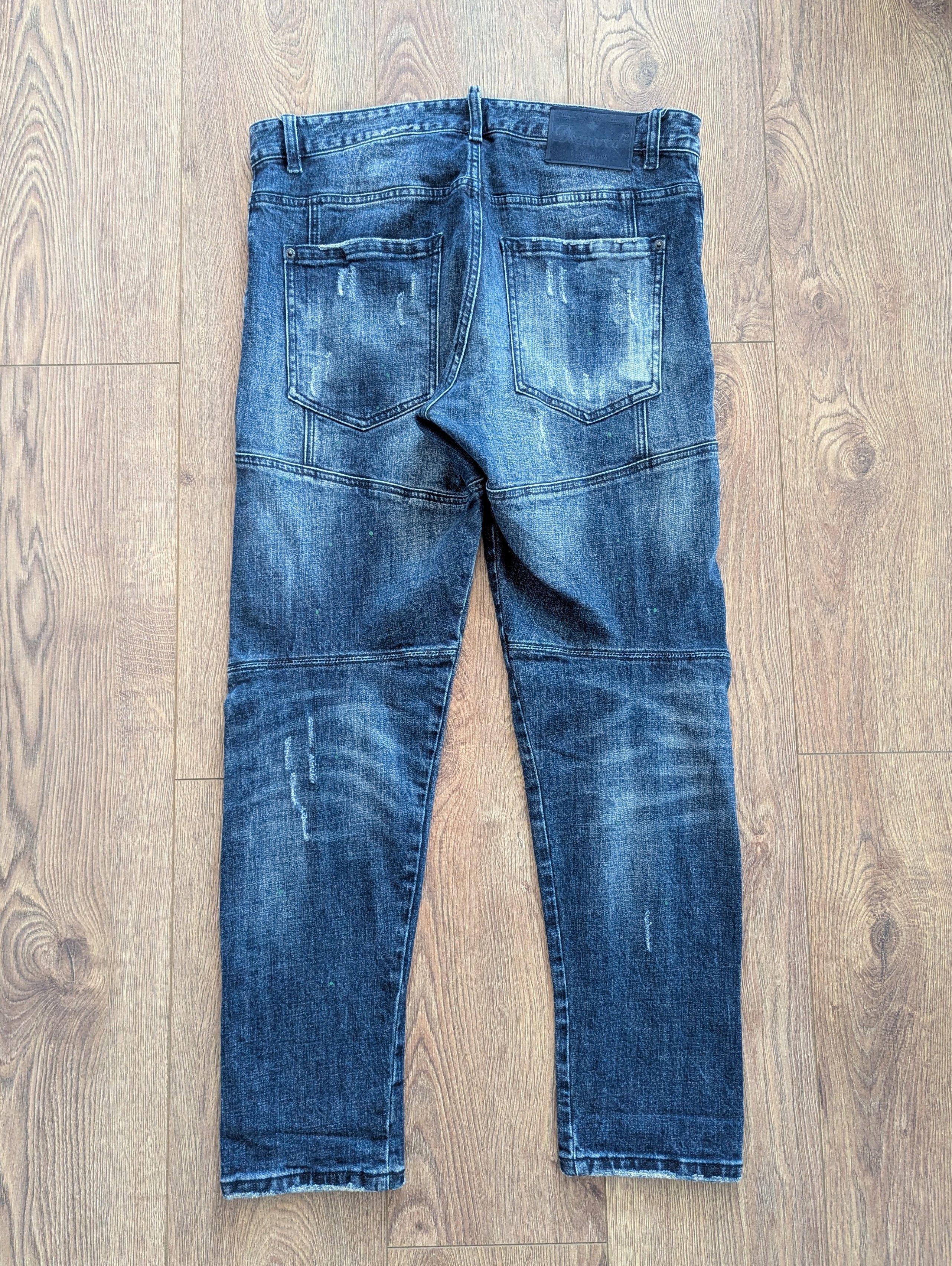 Dsquared2 DSQUARED2 Slim Jean Made In Italy Denim Pants Luxury Brand Size US 34 / EU 50 - 19 Thumbnail