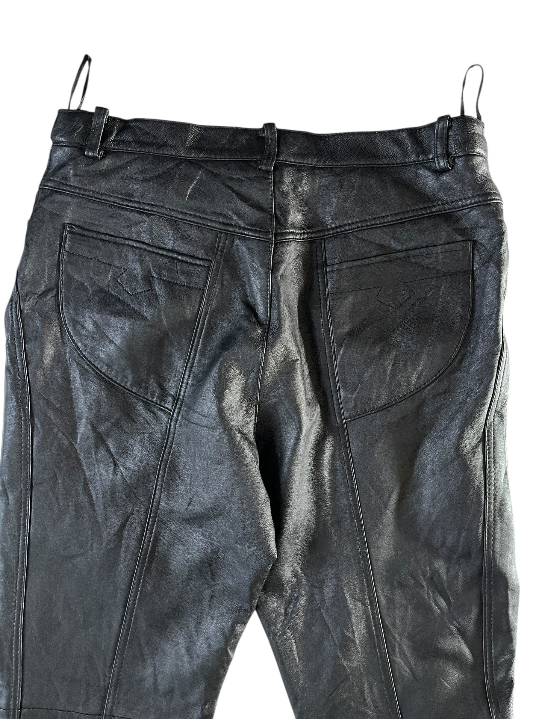Beauty Beast Sheepskin Seditionaries Style Leather Pants Size 30" / US 8 / IT 44 - 7 Thumbnail