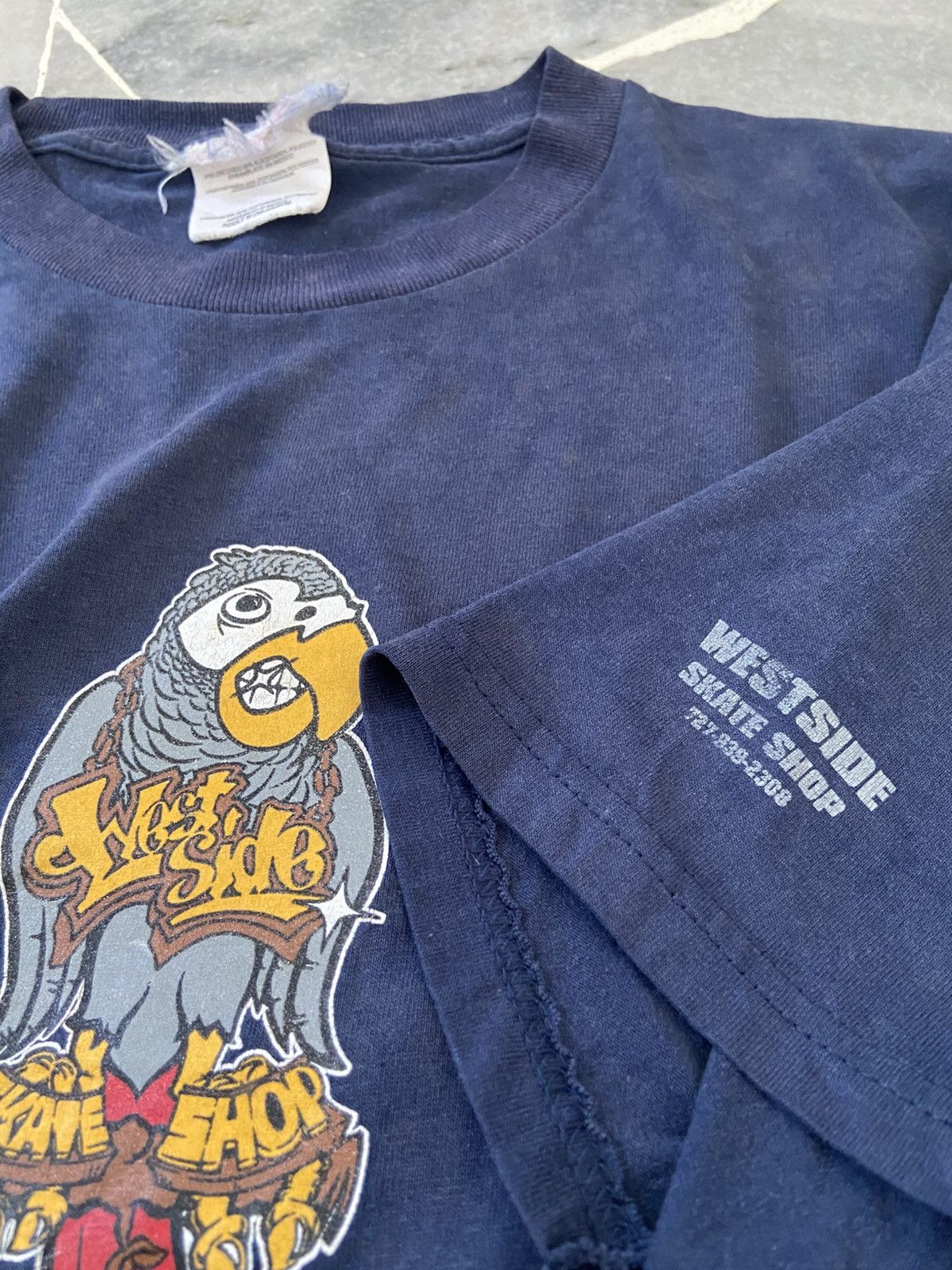 Hook-Ups × Vintage Vintage Westside Skate Shop T-Shirt Size US M / EU 48-50 / 2 - 8 Thumbnail