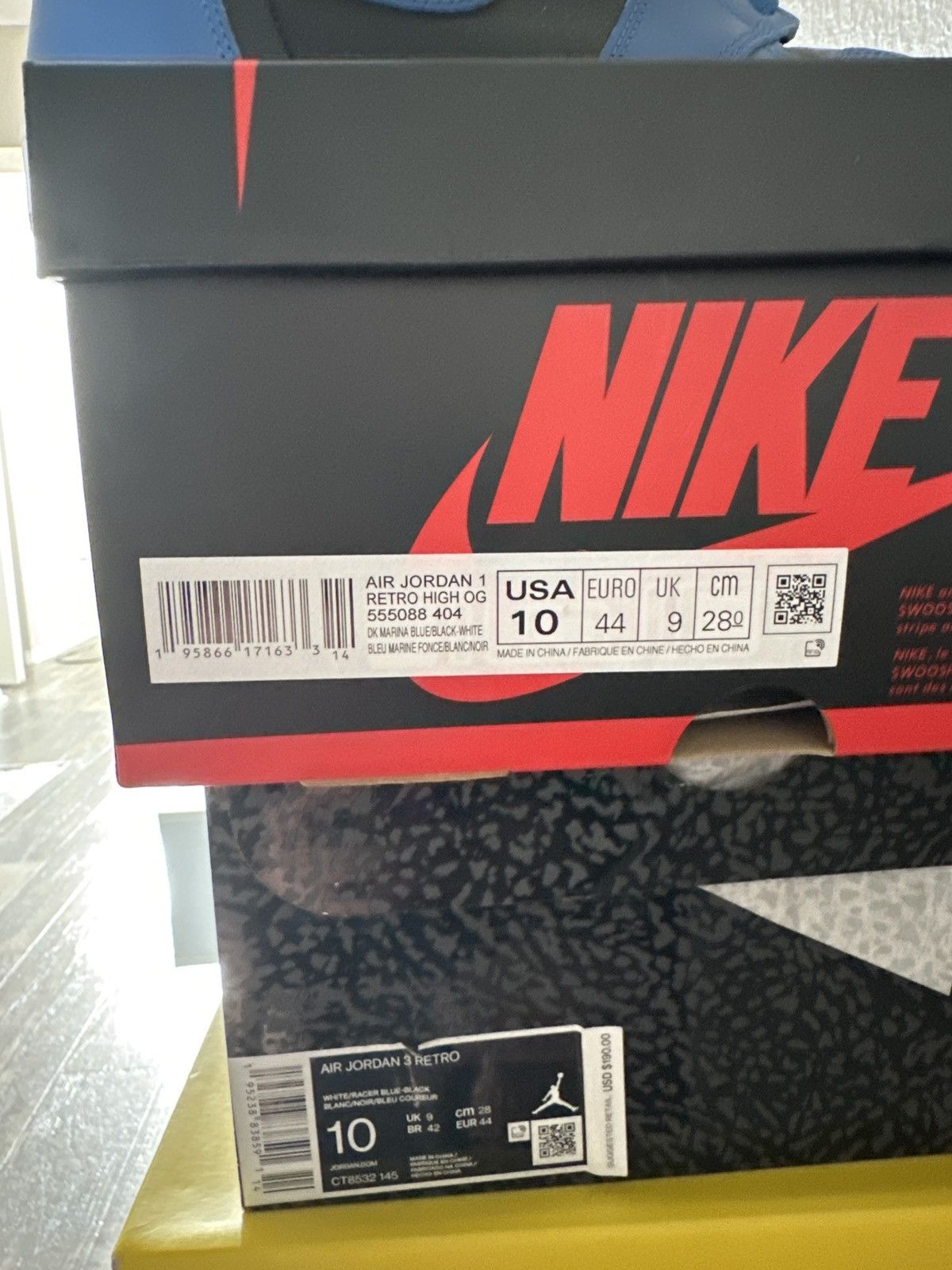 Jordan Brand Jordan 1 Retro High OG Dark Marina Blue Size US 10 / EU 43 - 5 Thumbnail
