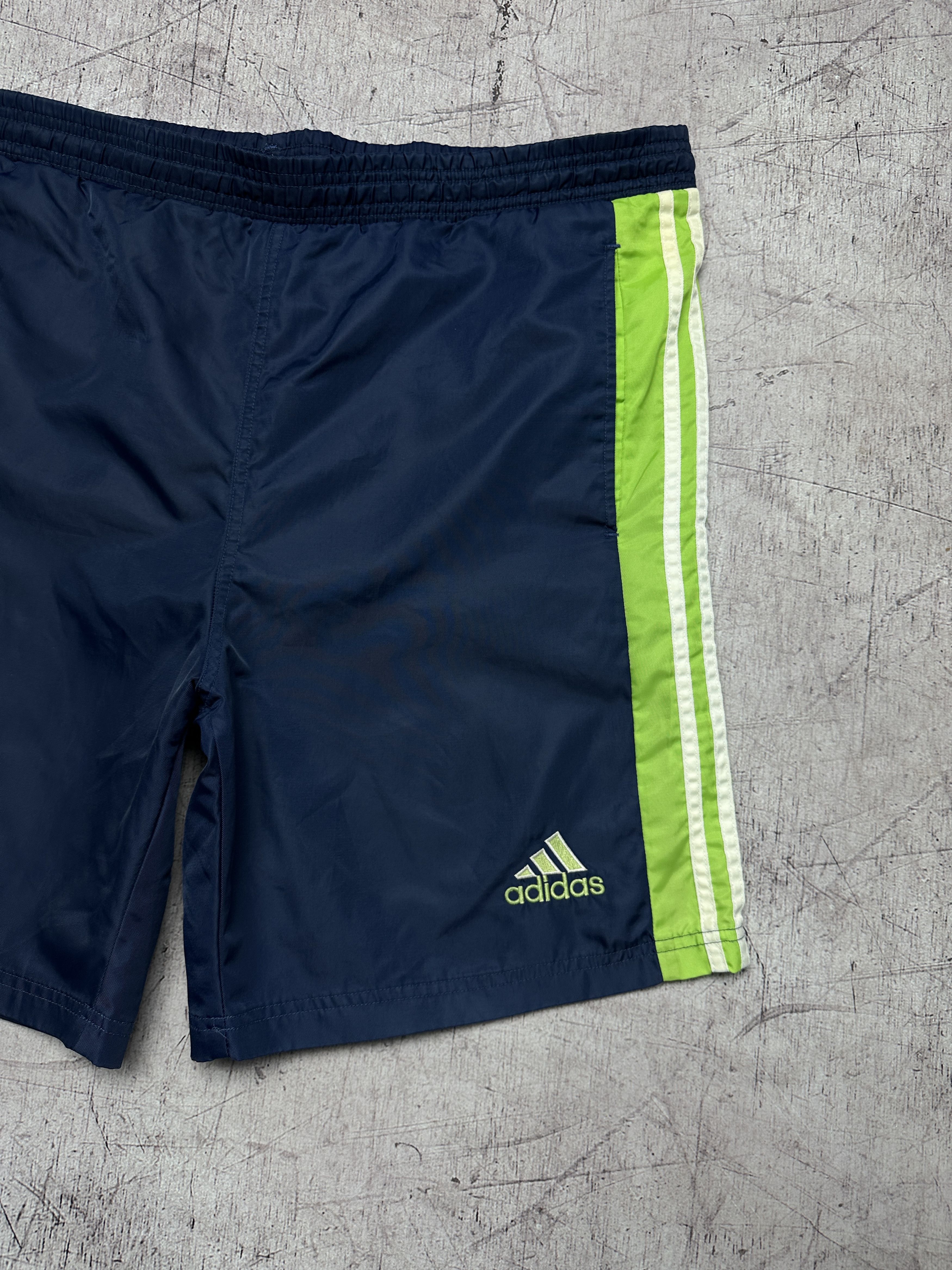 Adidas × Vintage Adidas Vintage Mens Nylon Shorts Size US 34 / EU 50 - 2 Thumbnail