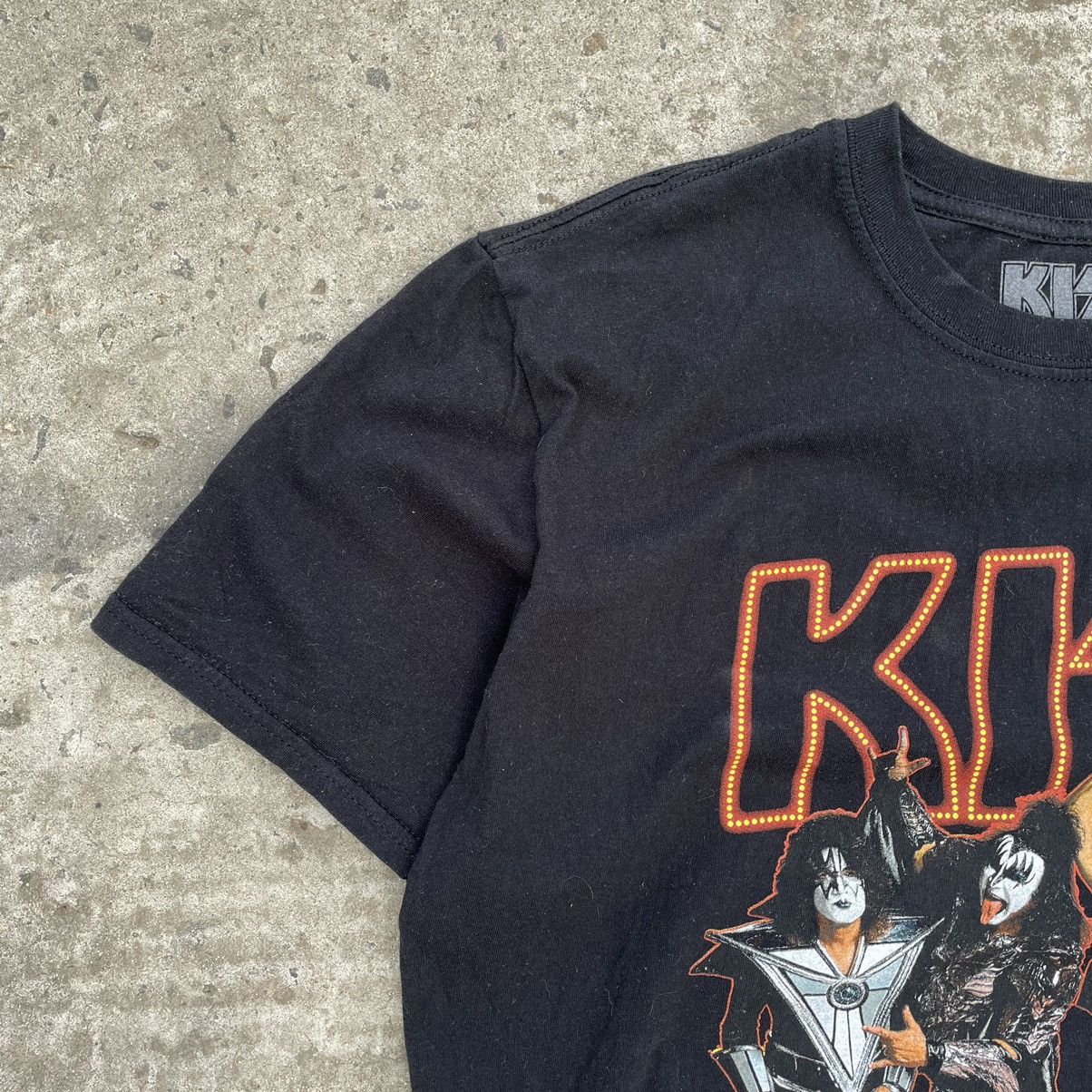 KISS × Vintage Vintage T-shirts Kiss Big Logo Rock Band Tee 00s Y2K Size US M / EU 48-50 / 2 - 5 Thumbnail