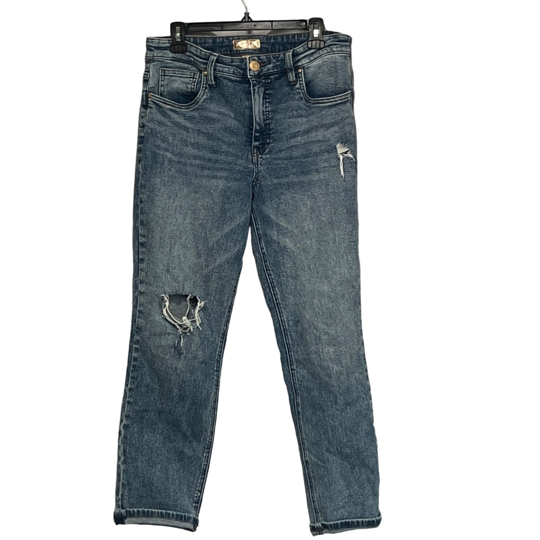 Other Kut from the Kloth Rachel Fab Ab Mom’s Destroyed cuffed Crop Size 32" / US 10 / IT 46 - 1 Thumbnail