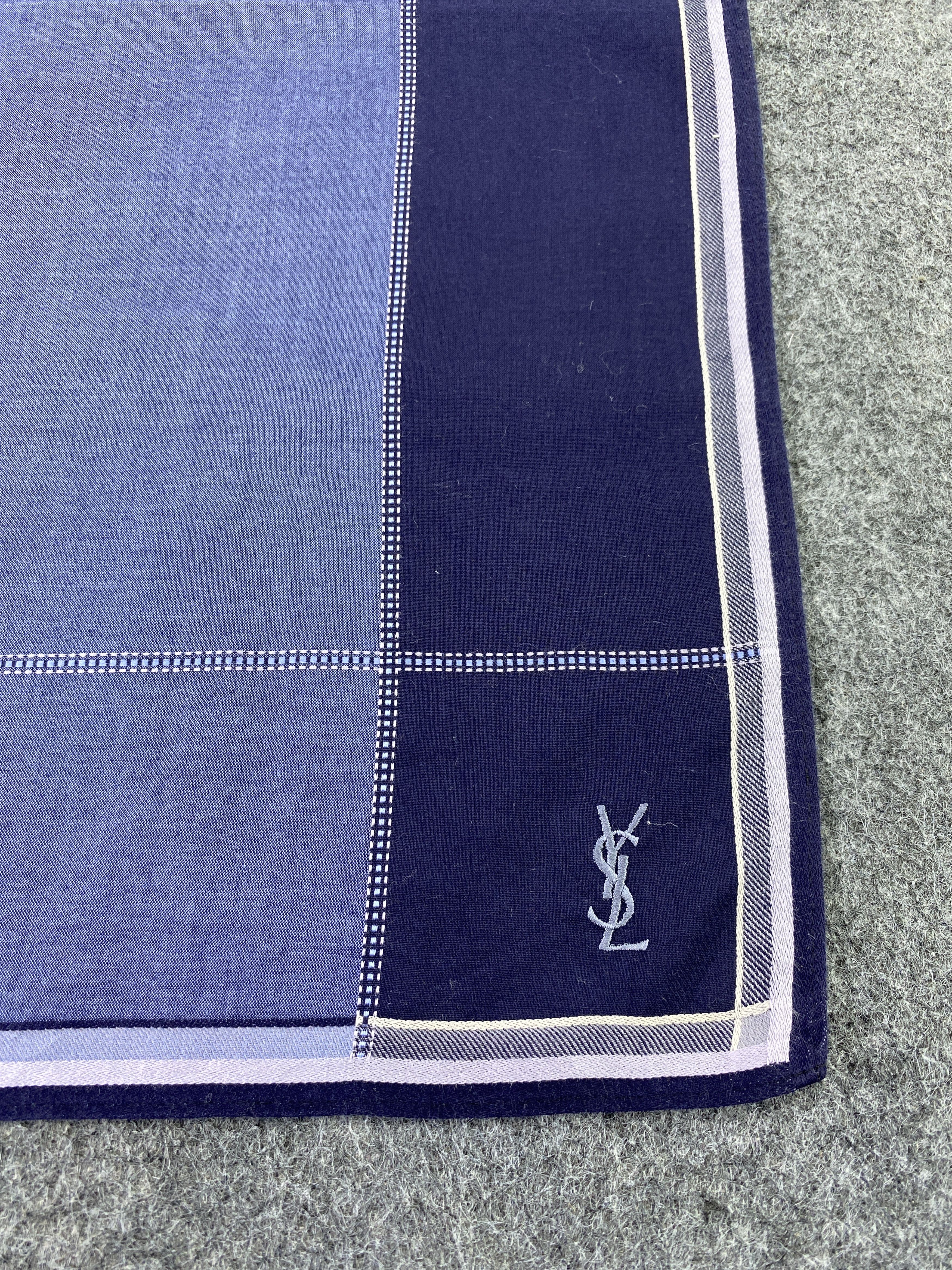 Yves Saint Laurent Yves Saint Laurent Handkerchief / Bandana / Neckerchief-B267 Size ONE SIZE - 5 Thumbnail