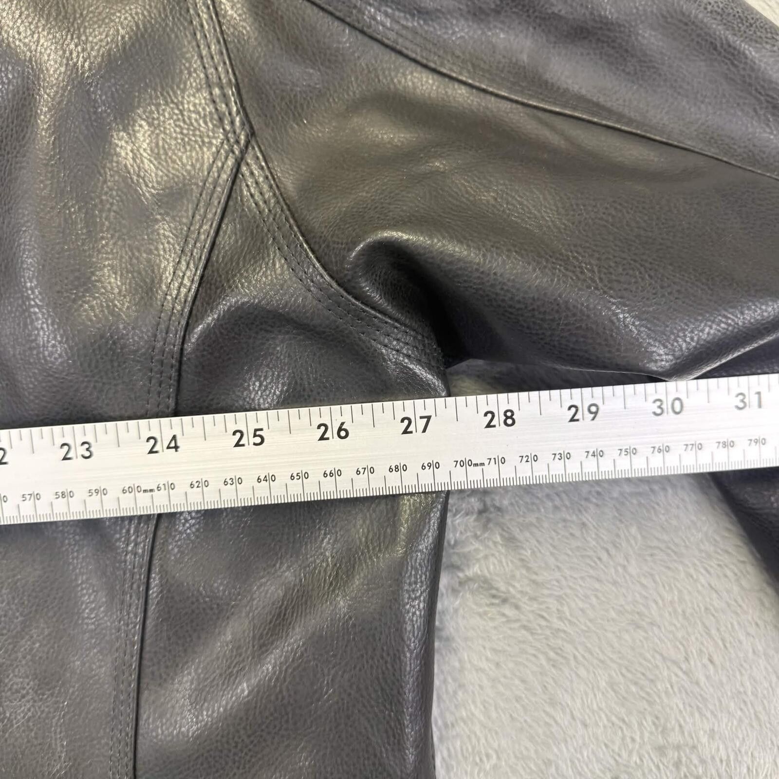 U.S. Polo Assn. U.S. Polo Assn. Men's Classic Black Faux Leather Jacket Size US XXL / EU 58 / 5 - 5 Thumbnail