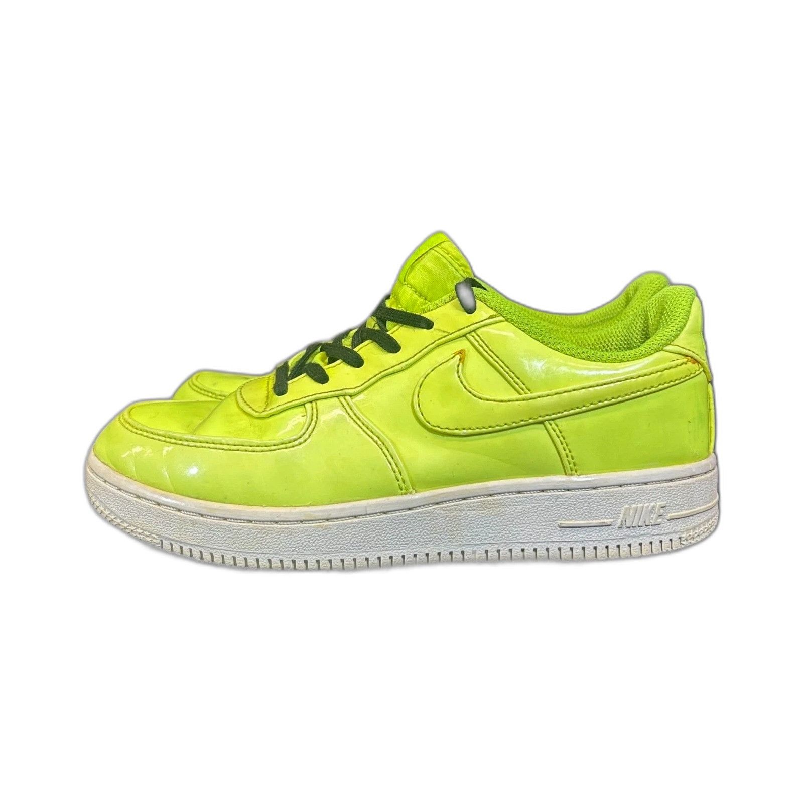 Nike 2018 Nike Air Force I 1 Low LV8 UV Volt PS Preschool AO2287- Size US XXS / EU 40 - 5 Thumbnail