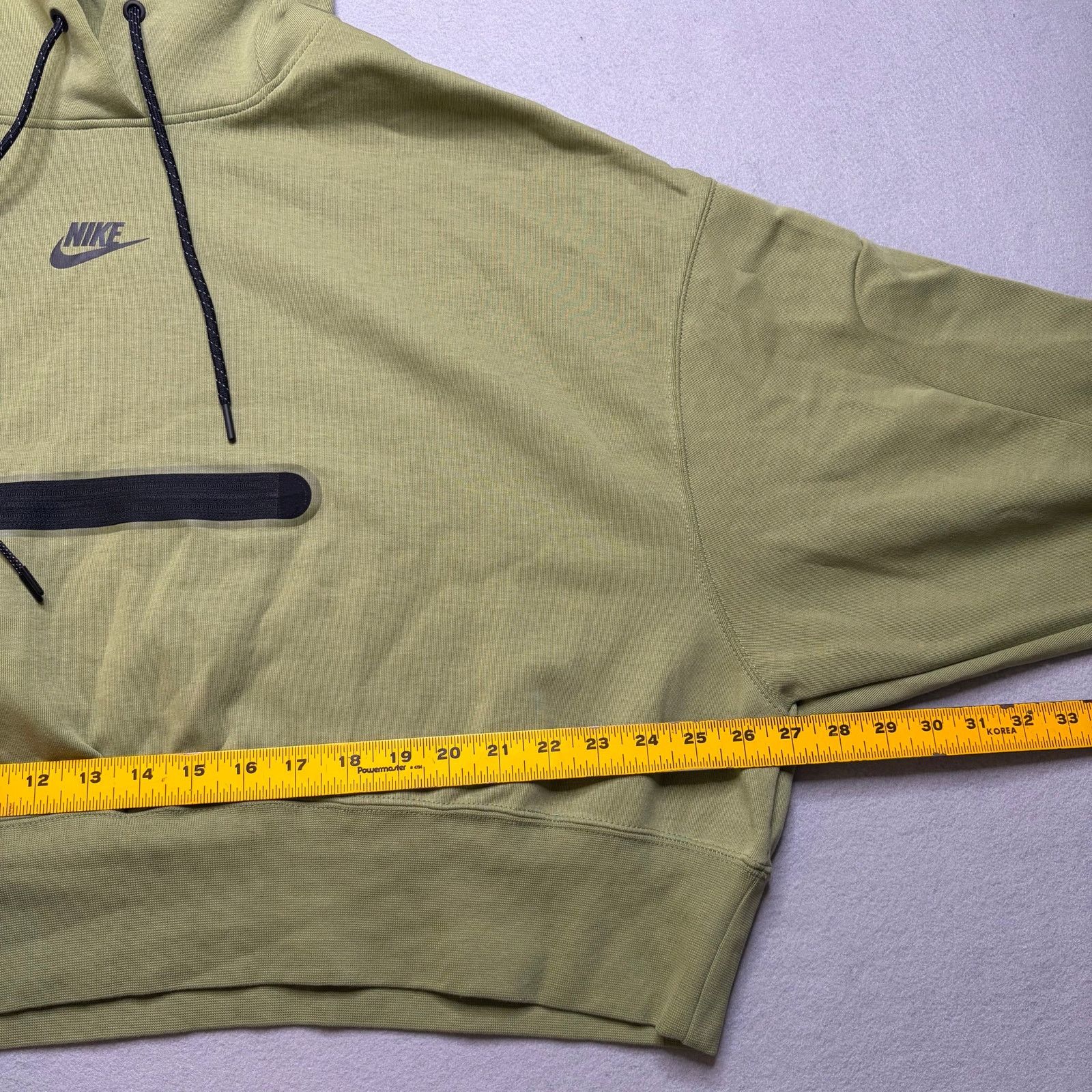 Nike Nike Sportswear Olive Pullover Hoodie Oversize Crop Medium Size M / US 6-8 / IT 42-44 - 6 Thumbnail