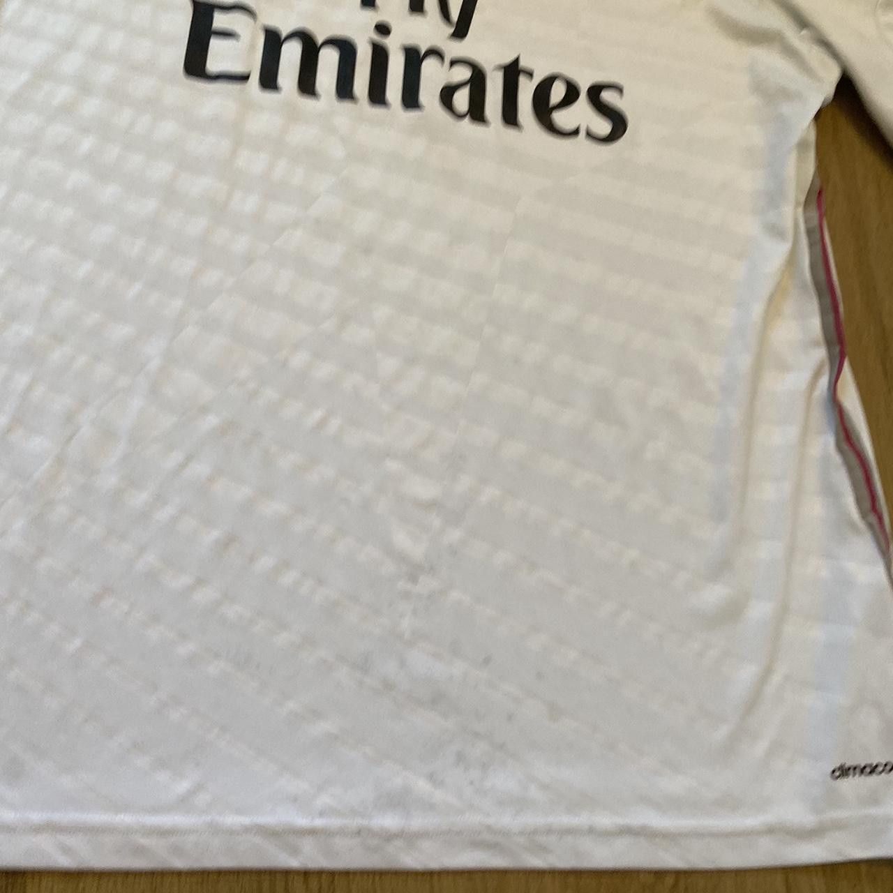 Adidas 2015-16 Real Madrid Adidas Fly Emirates Shirt Size US XL / EU 56 / 4 - 6 Thumbnail