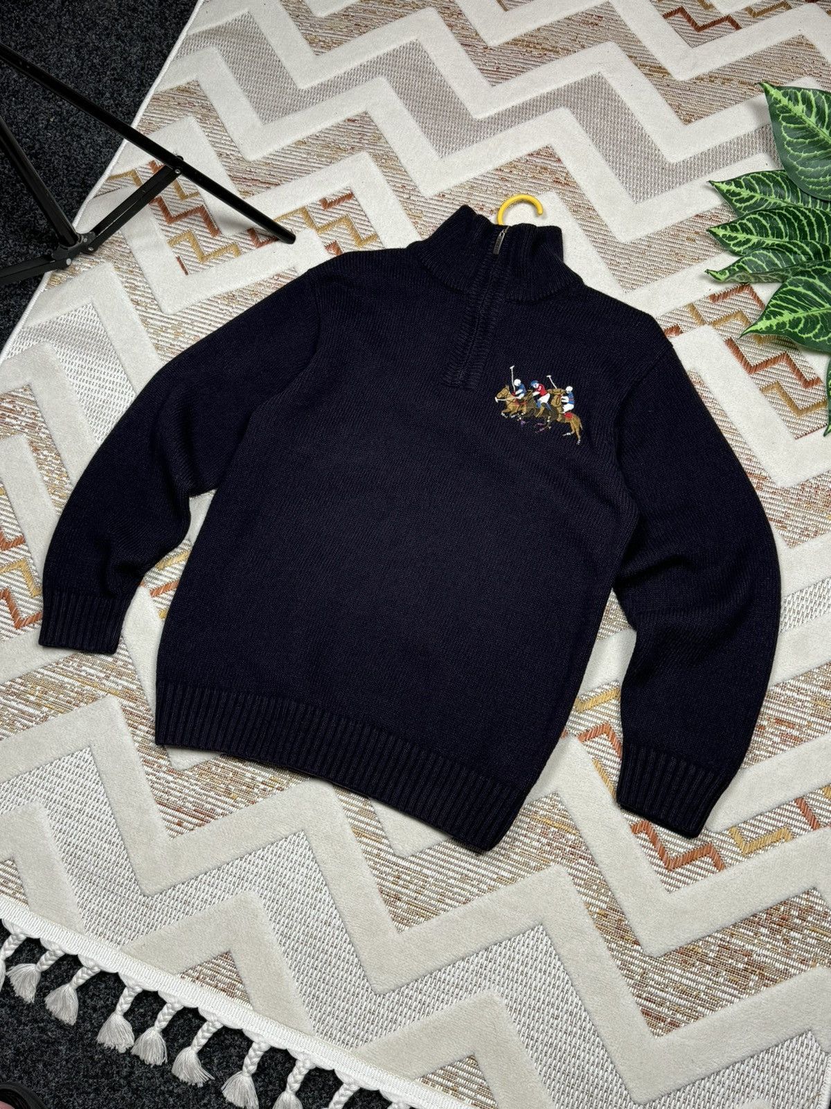 Polo Ralph Lauren POLO RALPH LAUREN RARE VINTAGE BIG LOGO MADE IN HONG KONG 🇭🇰 Size US L / EU 52-54 / 3 - 16 Thumbnail