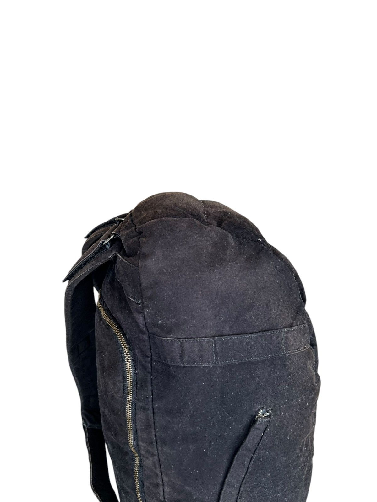 Vintage LORINZA Japan Sun Faded Black Puffer Backpack Size ONE SIZE - 18 Thumbnail