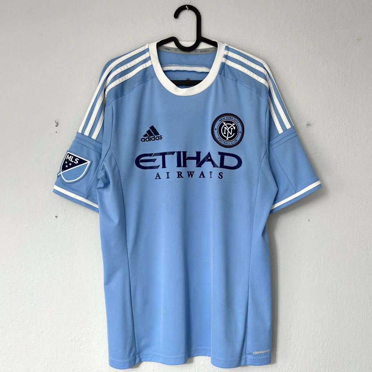 Adidas 2015 2016 New York City USA Home kit Man Soccer Jersey Tee Size US M / EU 48-50 / 2 - 3 Thumbnail