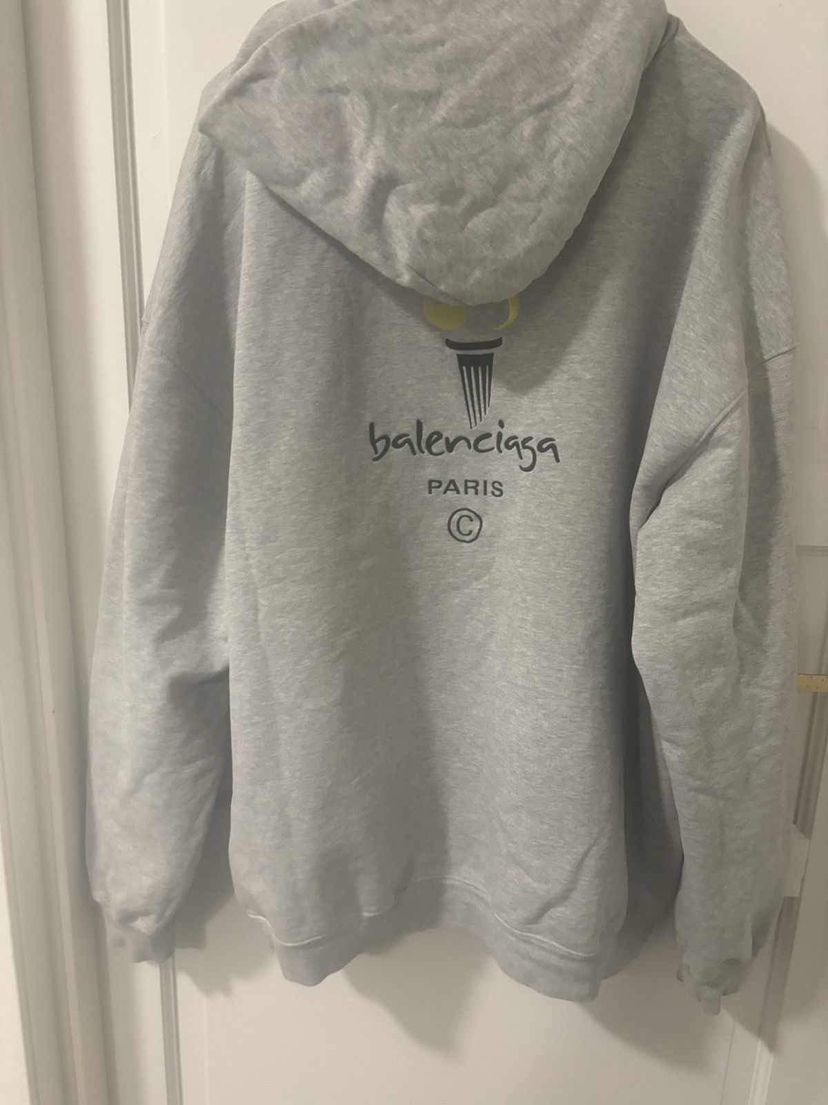 Balenciaga balenciaga olympic hoodie grey🌟 Size US L / EU 52-54 / 3 - 10 Thumbnail