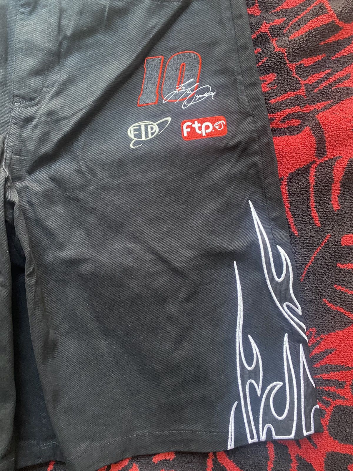 Fuck The Population FTP Raceway Short Black Size 32 Size US 32 / EU 48 - 4 Thumbnail