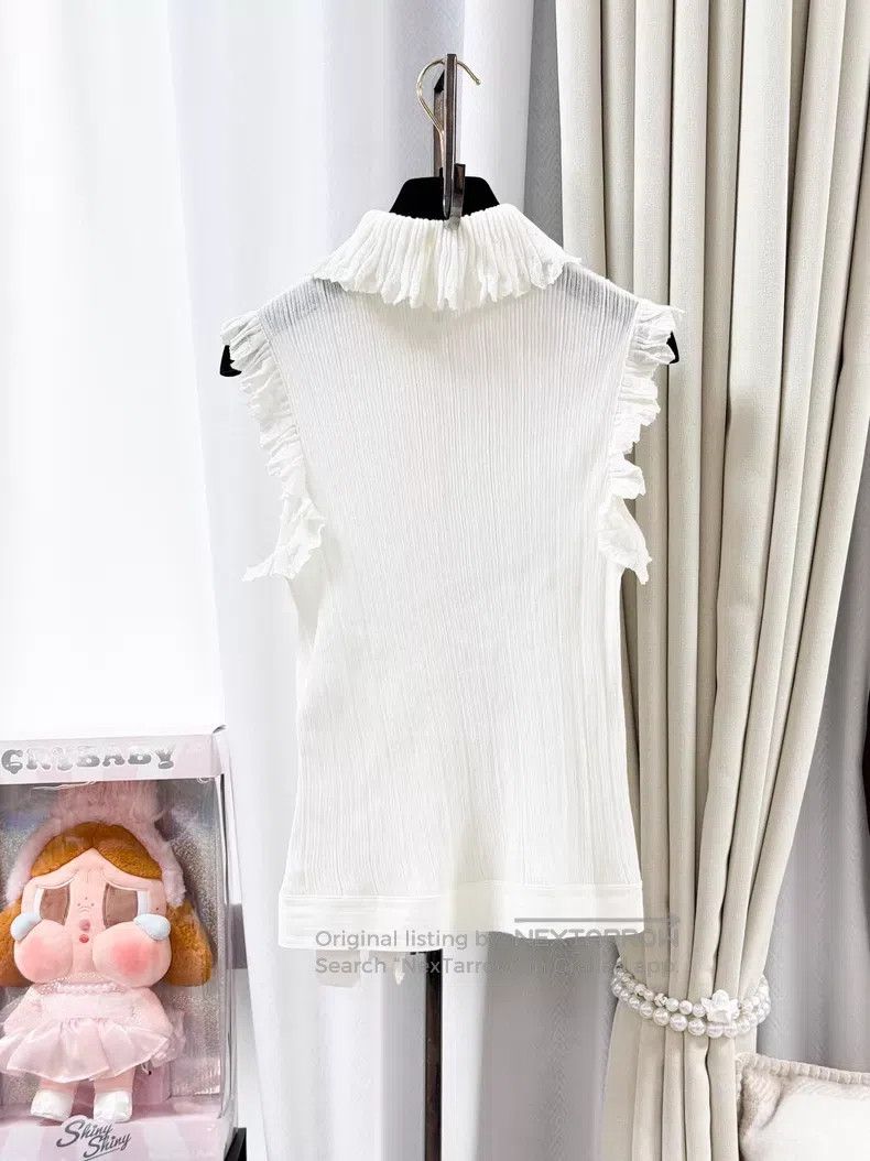 Chanel Chanel Court style sleeveless knit Size XS / US 0-2 / IT 36-38 - 3 Thumbnail