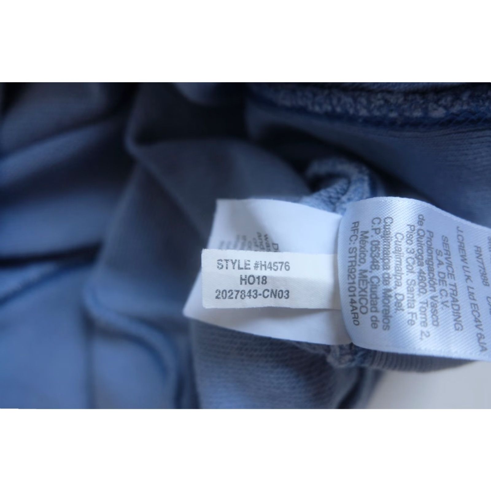 J.Crew J.CREW Hoodie Men M Blue 90s Fleece Distressed VTG 2018 Pullover Hooded Sweatshirt Size M Large Pit-to-Pit 22" Length 26" Sleeve 24" Crew Neck Cotton Size US M / EU 48-50 / 2 - 7 Thumbnail