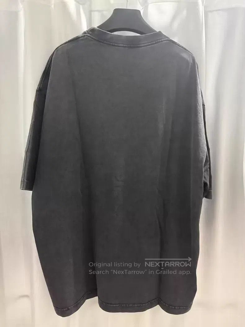 Balenciaga Balenciaga Washed Rye Spires Cracked Short-Sleeve Size US L / EU 52-54 / 3 - 2 Thumbnail