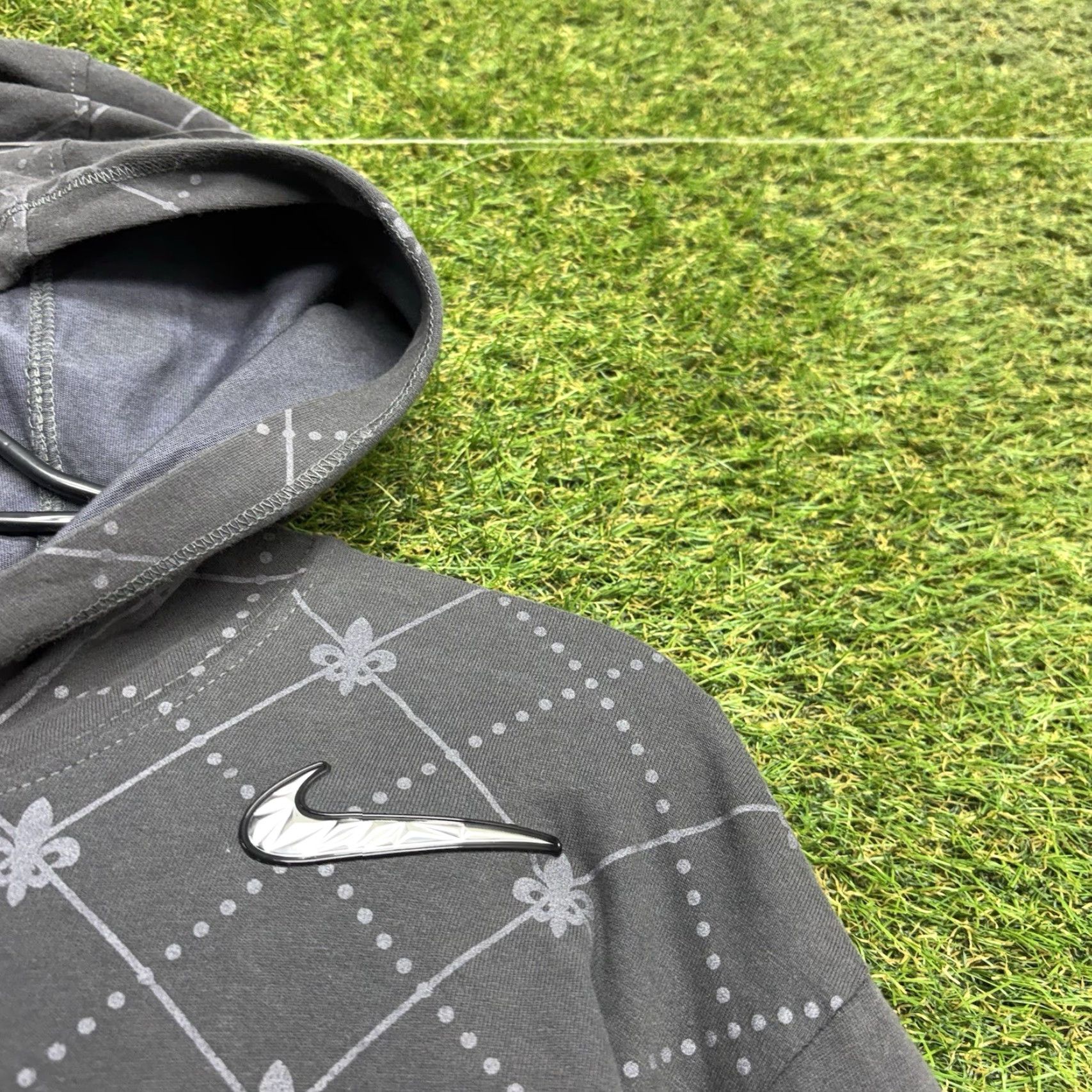 Nike Nike Shirt Mens Dri-FIT Hoodie Long Sleeve Football Gray MD Size US M / EU 48-50 / 2 - 6 Thumbnail