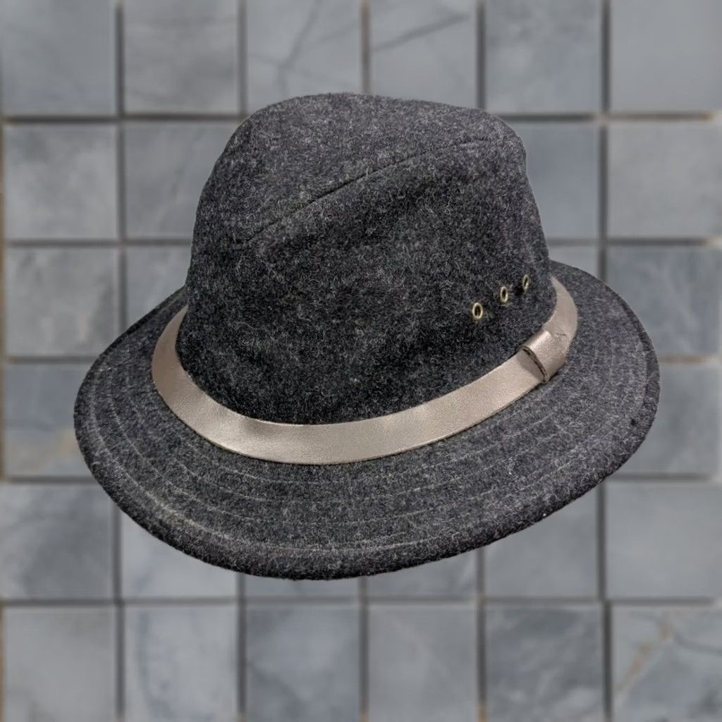Filson Filson Charcoal Wool Packer Hat Mens Size Large US Size ONE SIZE - 1 Thumbnail