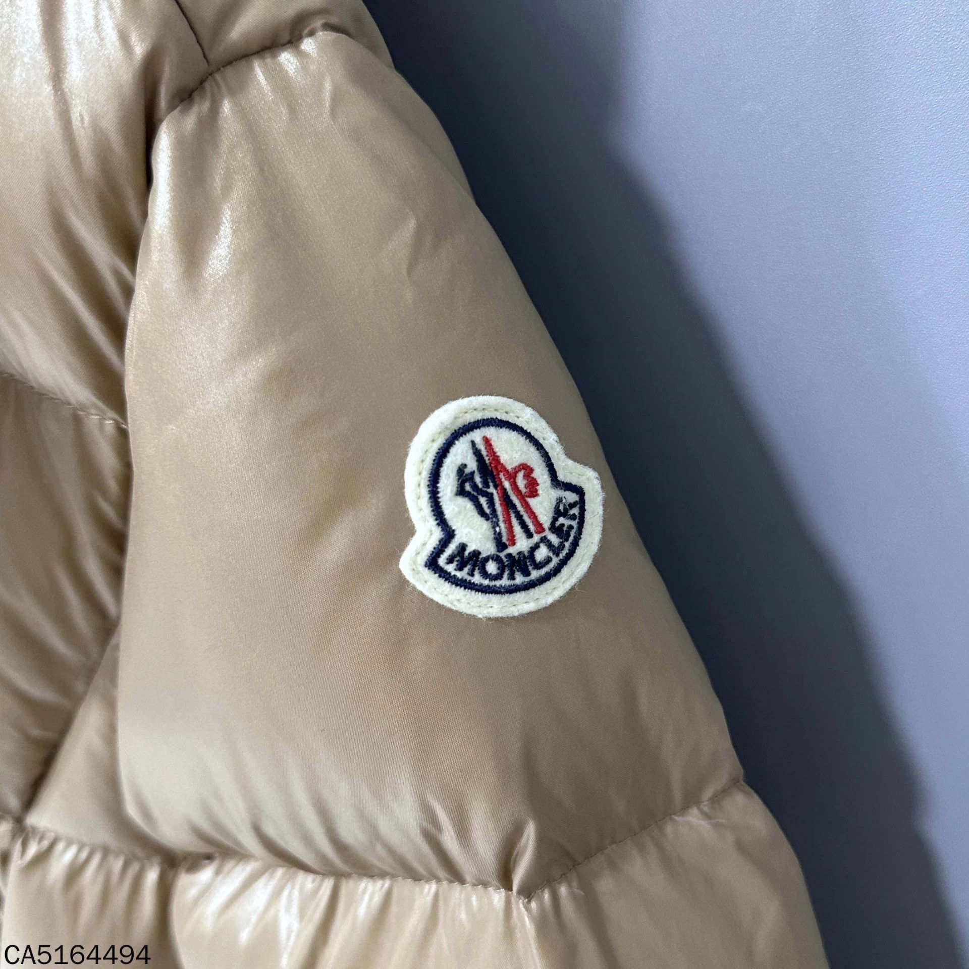 Moncler Moncler Bellevue Gold Brown Waist-Cinched Long Down Coat Size S / US 4 / IT 40 - 6 Thumbnail