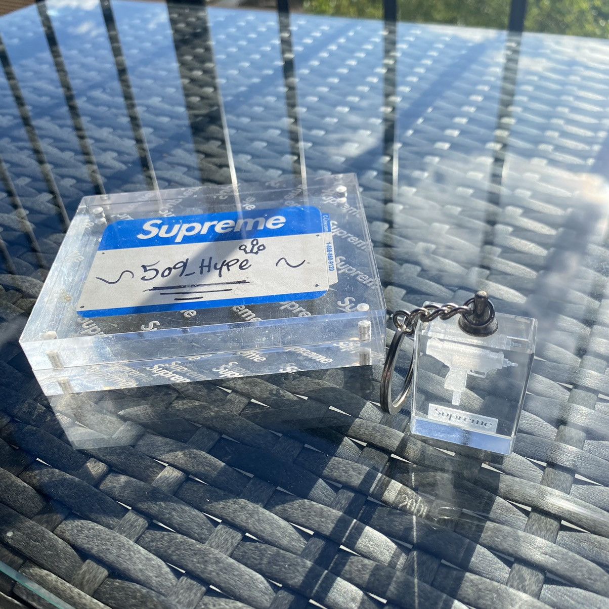 Supreme Supreme 3D Lucite Uzi Keychain Size ONE SIZE - 3 Thumbnail