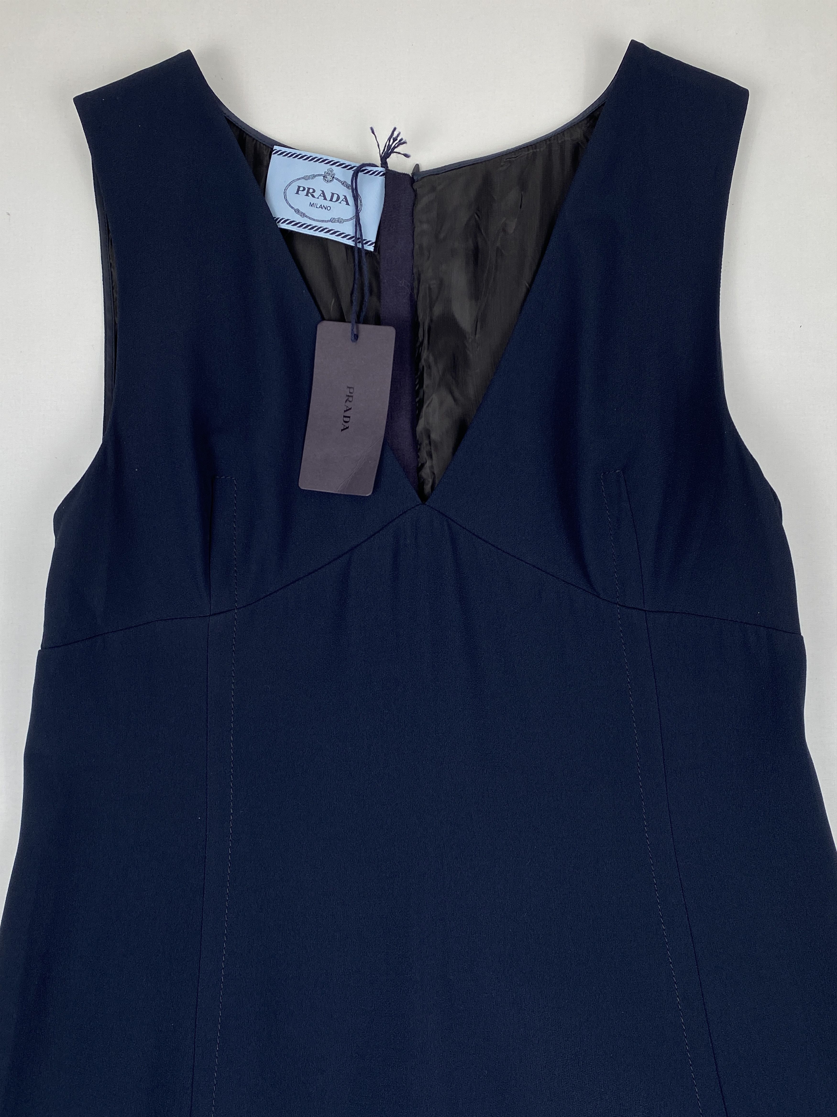 Prada F/W 2019 Sleeveless Long Dress Size M / US 6-8 / IT 42-44 - 3 Thumbnail