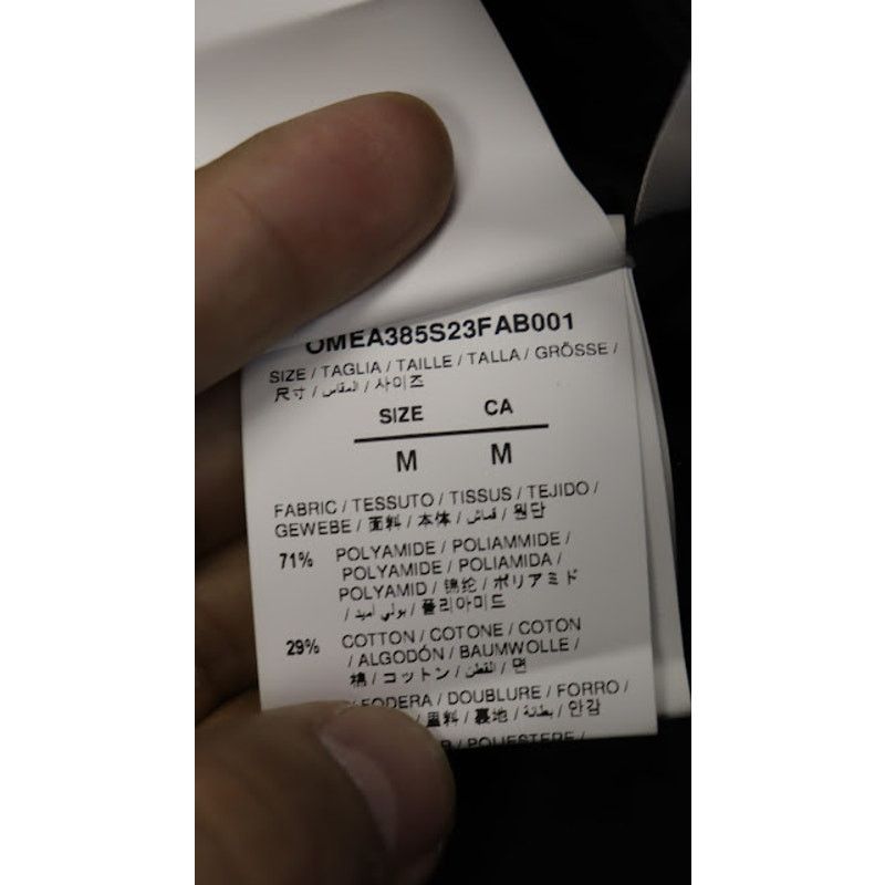 Off-White o1rshd1 Exact Opposite Shirt Jacket in Black Size US M / EU 48-50 / 2 - 15 Thumbnail