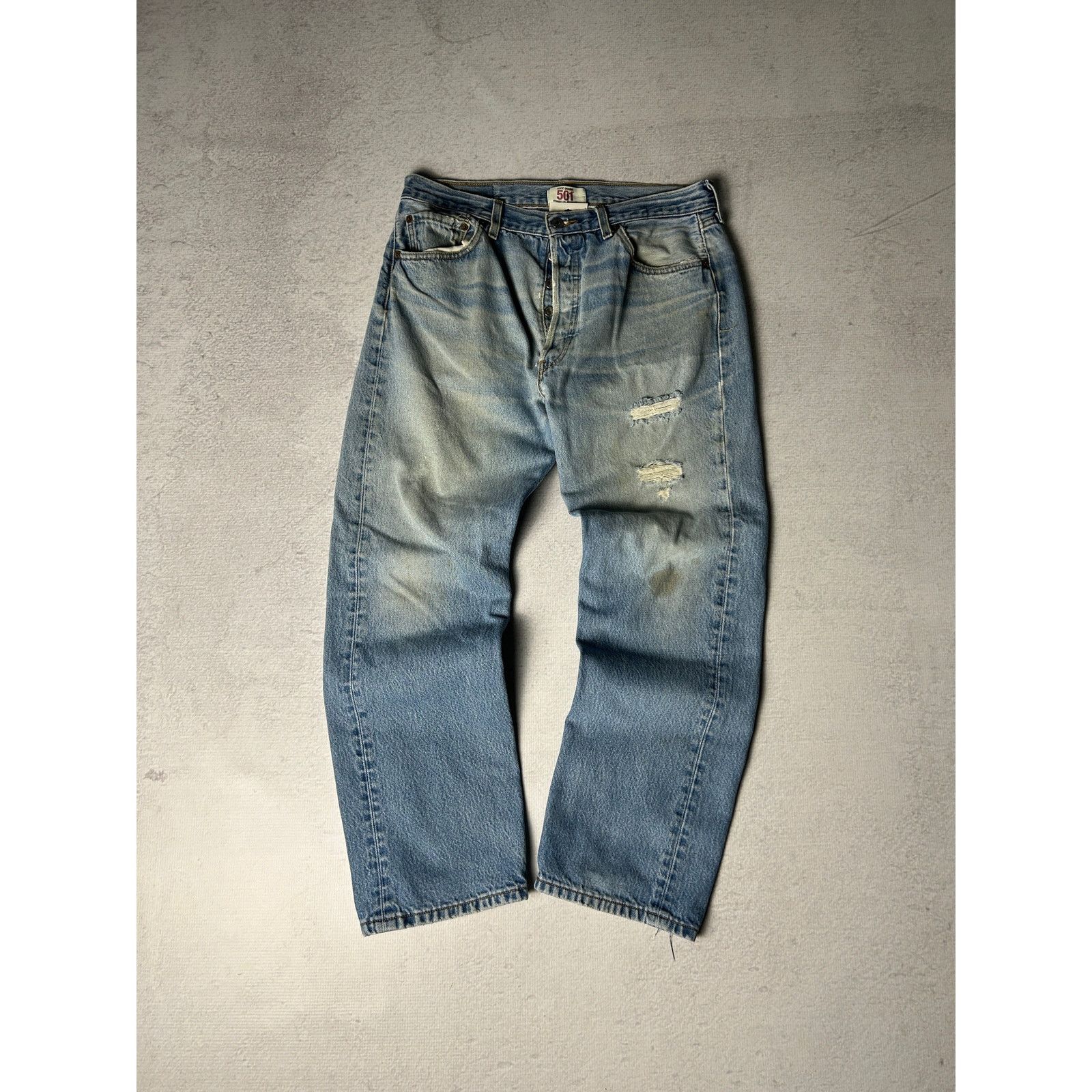 Levi's Vintage 90s Levis 501 Straight Leg Jeans - Men's 35Wx31 Size US L / EU 52-54 / 3 - 1 Thumbnail
