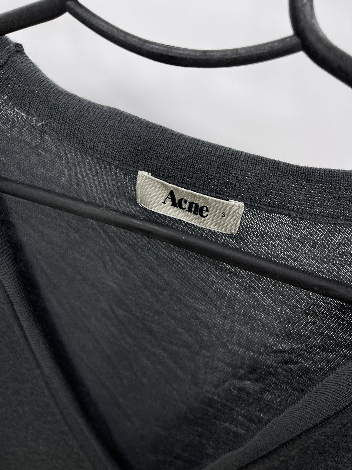Acne Studios Acne Studios Cardigan Sweater Size S Grey 100% Wool Size US S / EU 44-46 / 1 - 3 Thumbnail