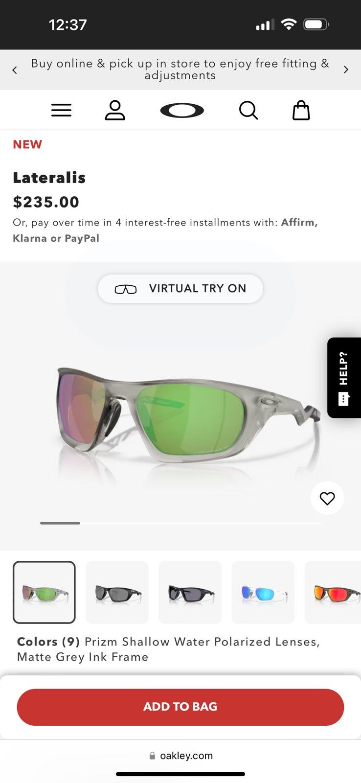 Oakley Oakley Lateralis Size ONE SIZE - 9 Thumbnail