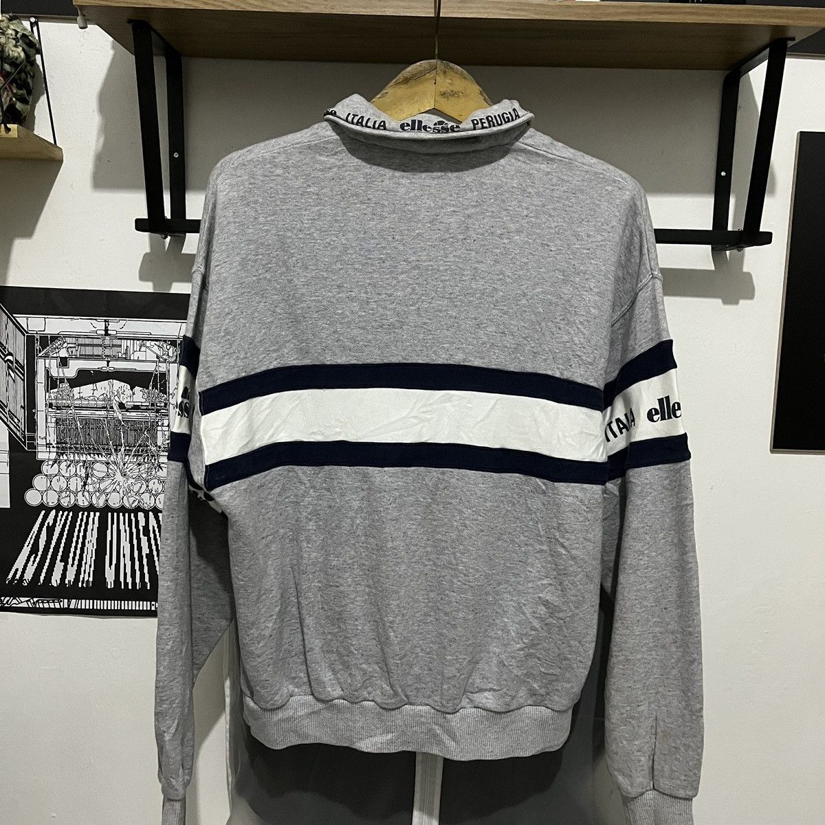 Ellesse × Vintage Ellesse vintage halfzip Size US M / EU 48-50 / 2 - 5 Thumbnail