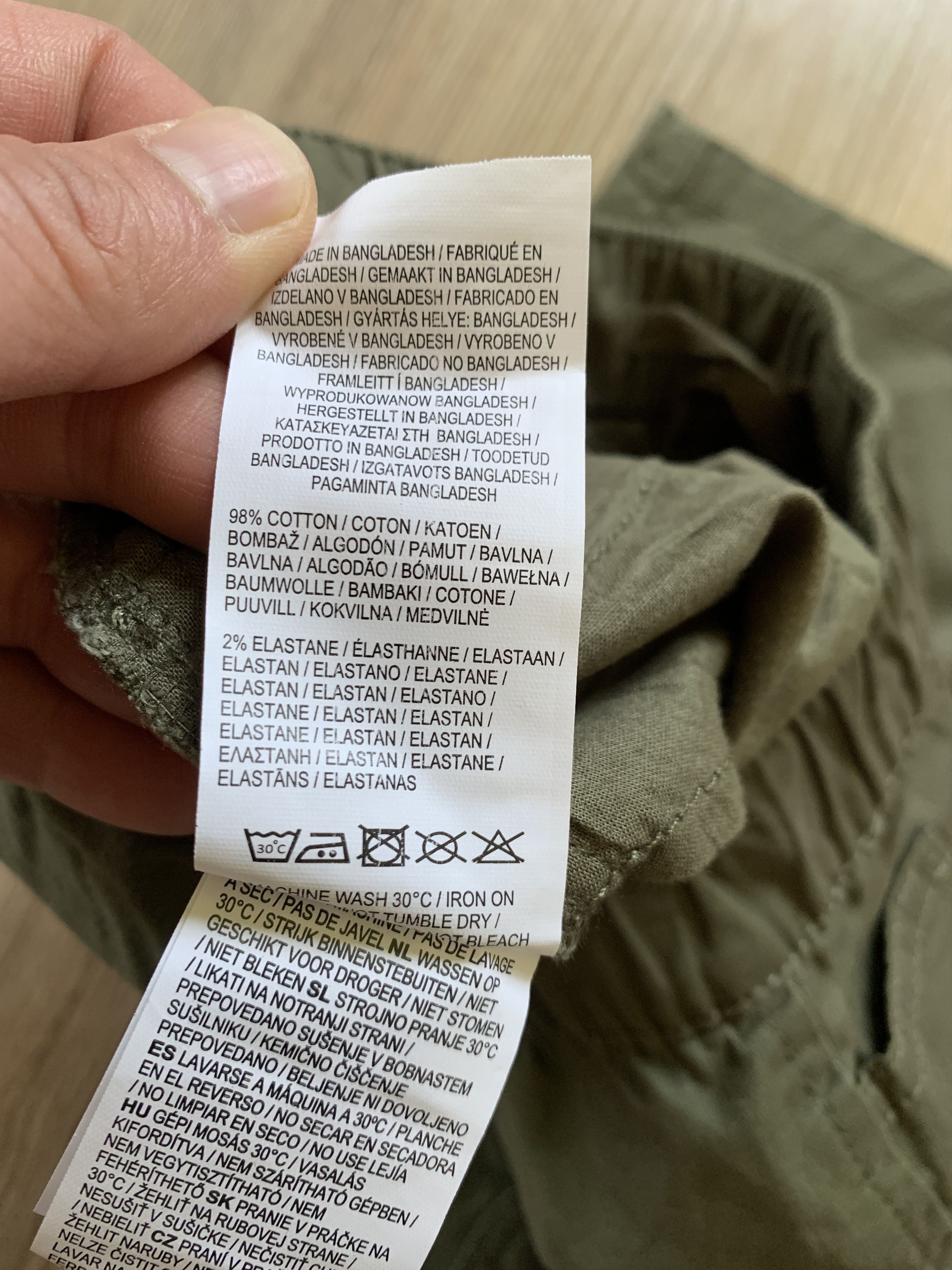Firetrap Firetrap Khaki Junior Cargo Shorts Size US 26 / EU 42 - 9 Thumbnail