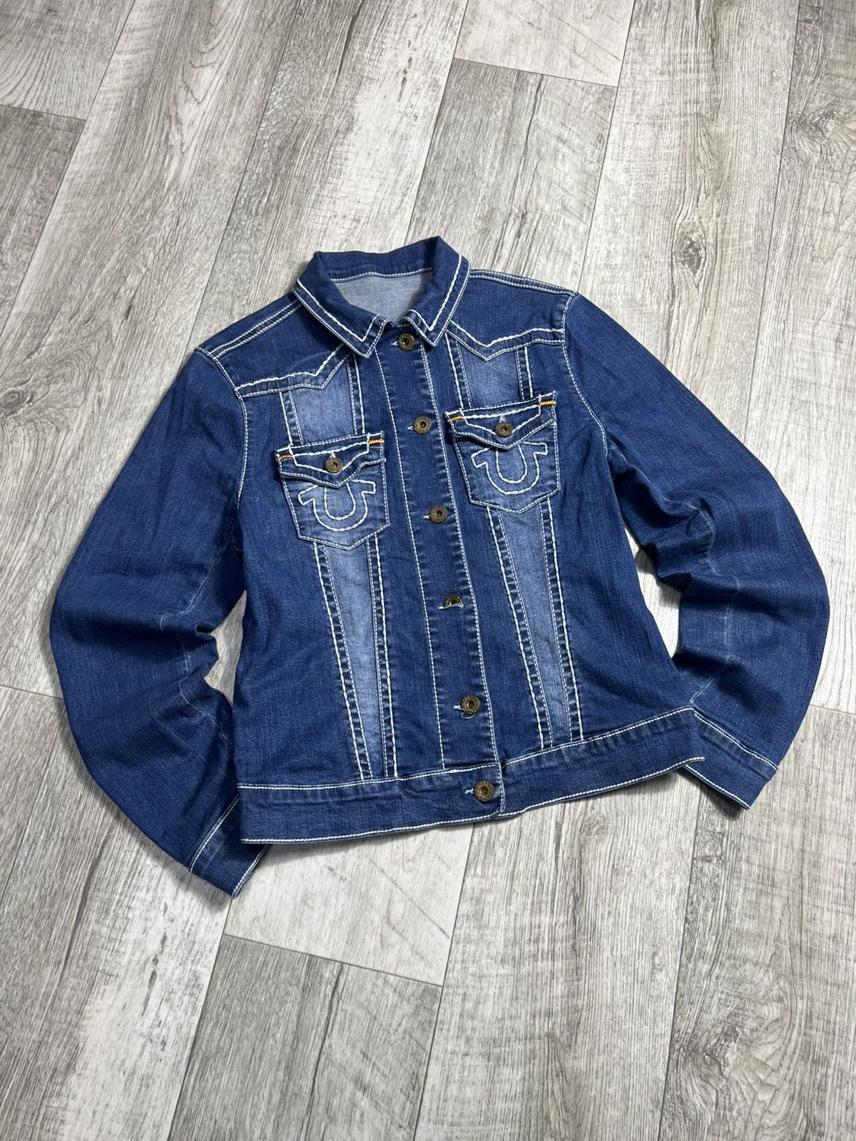 True Religion True Religion Faux fur Denim Jacket Y2k if six was nine LGB Size XL / US 12-14 / IT 48-50 - 5 Thumbnail