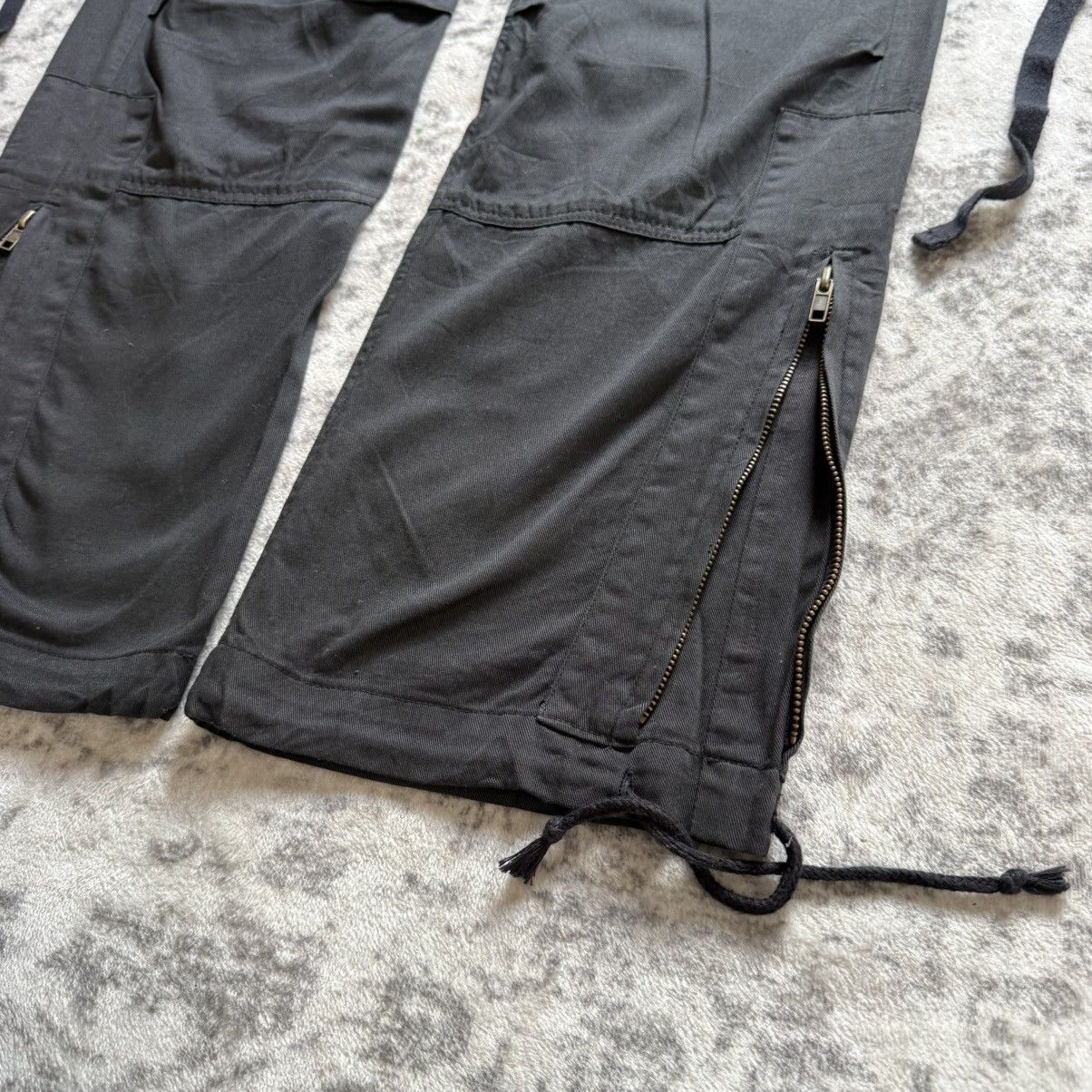 Hysteric Glamour 2000s Wild Khakis Japan Studded Details Linen Cargo Pants Size US 32 / EU 48 - 9 Thumbnail